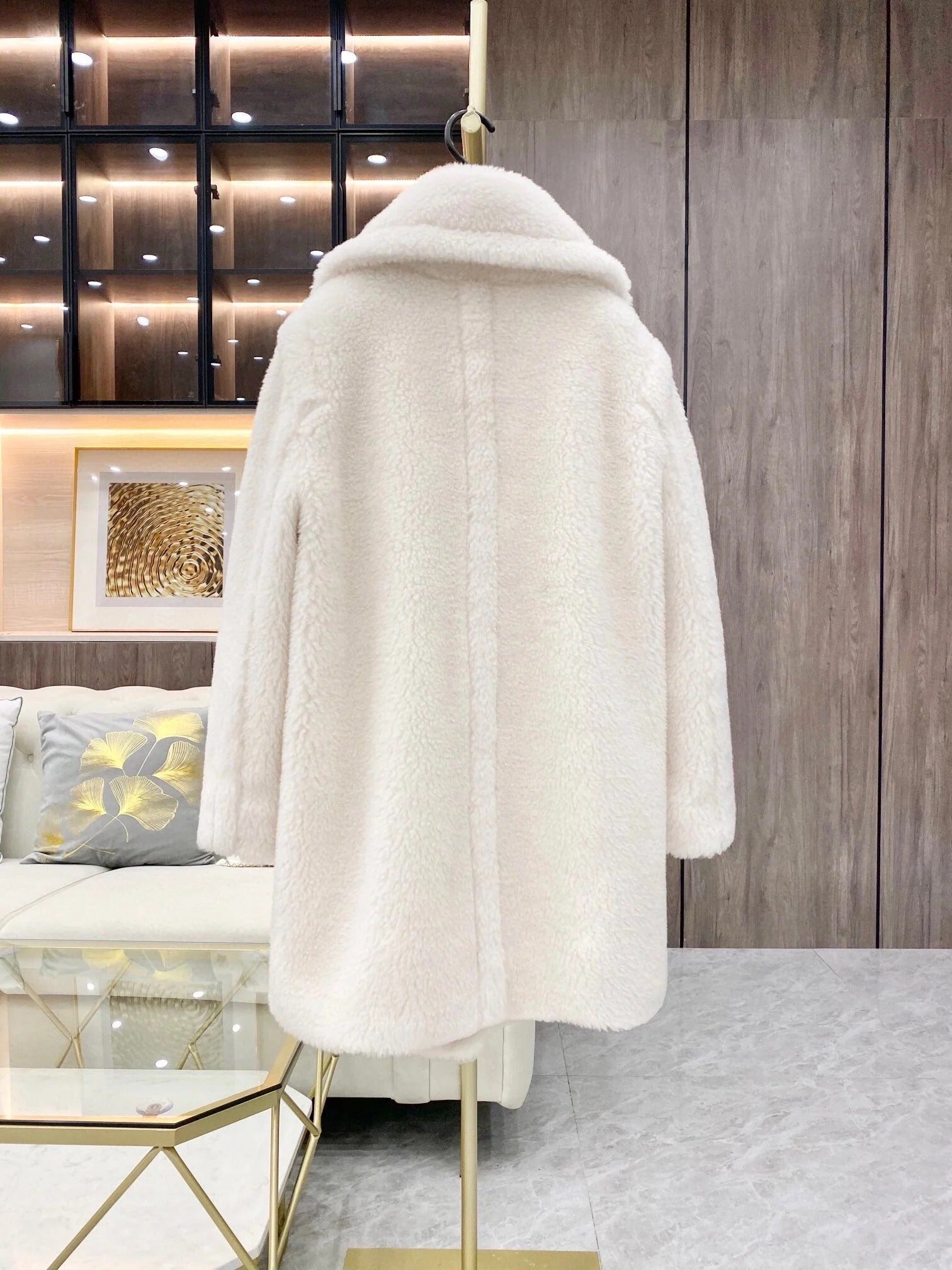 MAX MARA 25S TEDDY SHORT JACKET 078