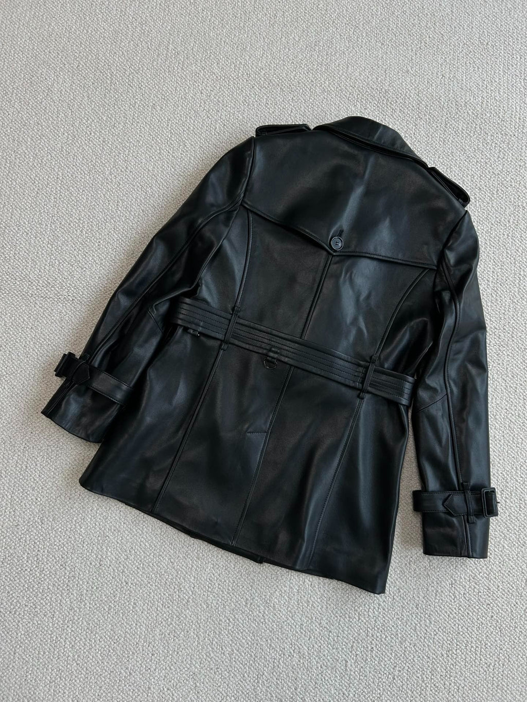 BURBERRY 25S LEATHER JACKET 244