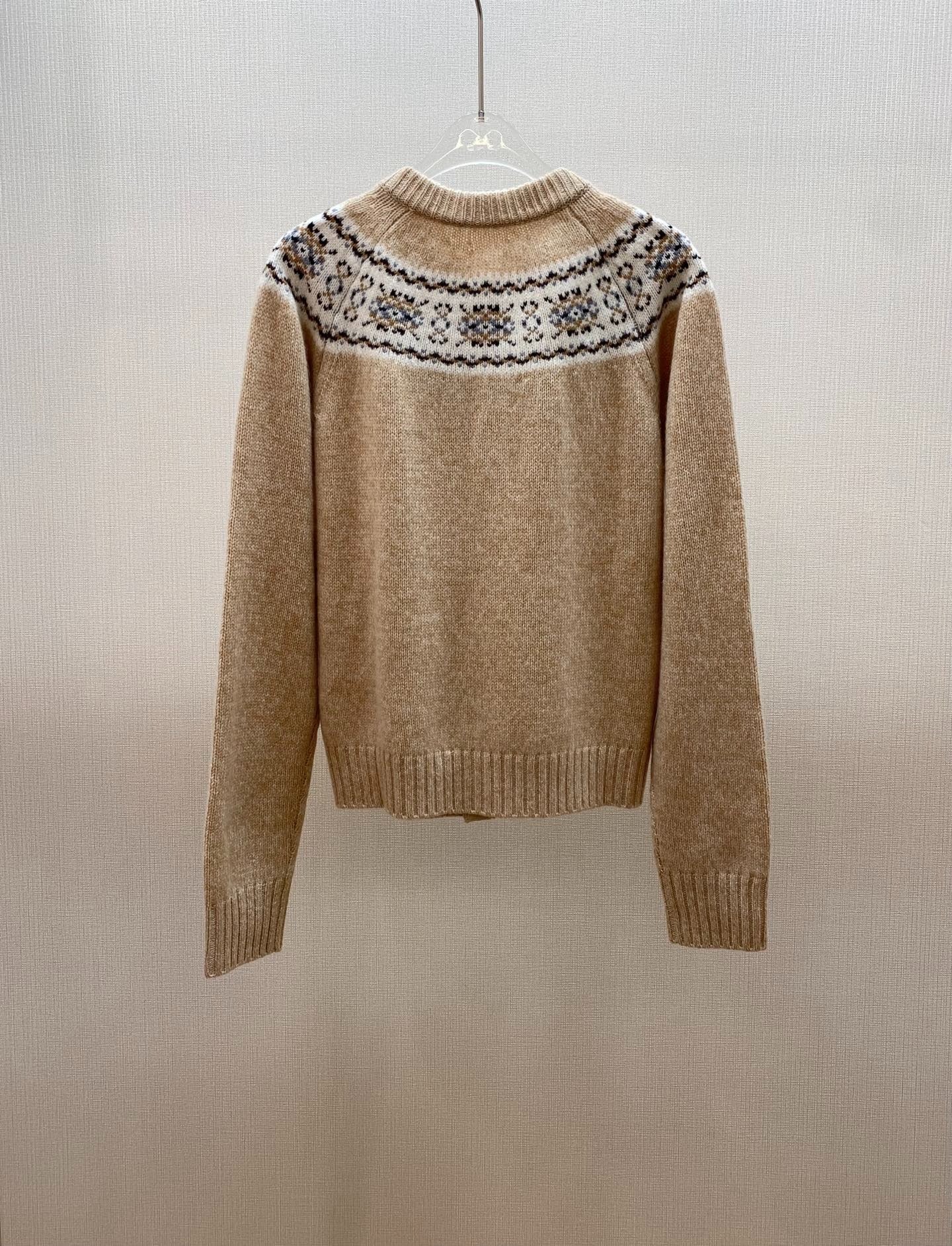 CELINE 25S KNIT CARDIGAN 0078