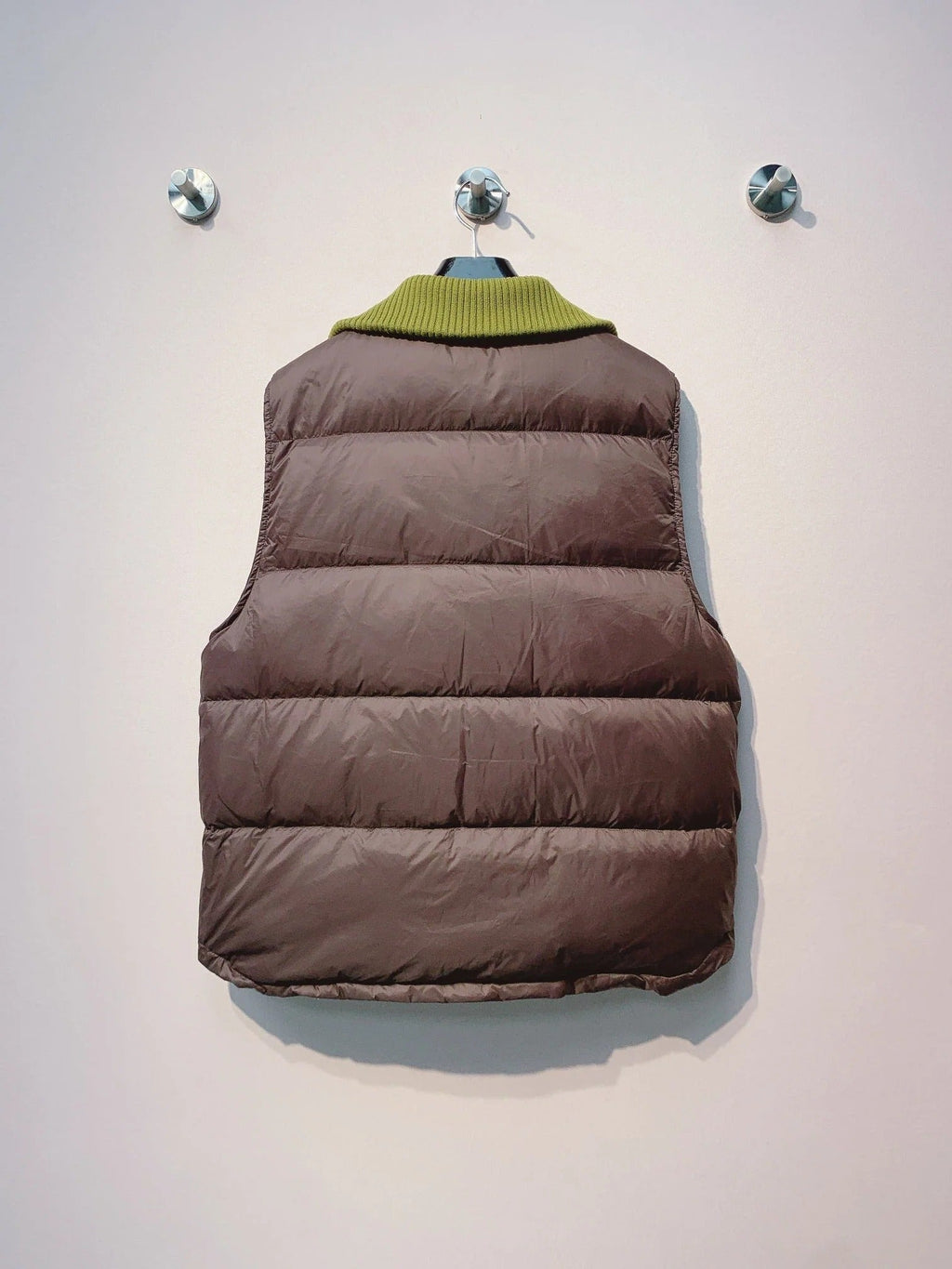 CELINE 25S UFFER VEST WITH KNIT COLLAR 0043