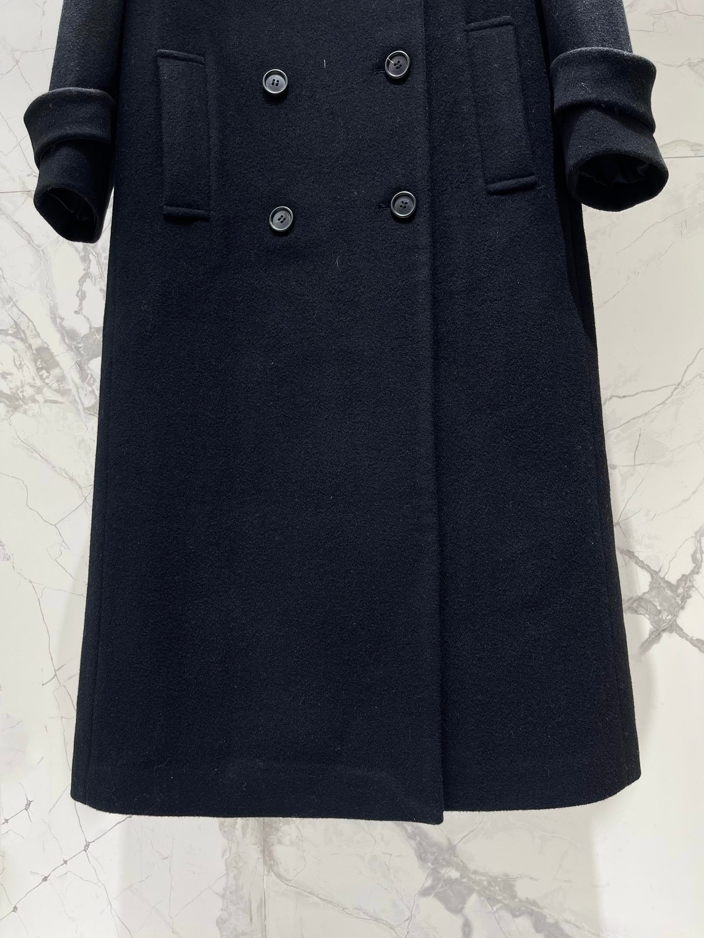 YSL 25S LONG CASHMERE COAT STYLE 33