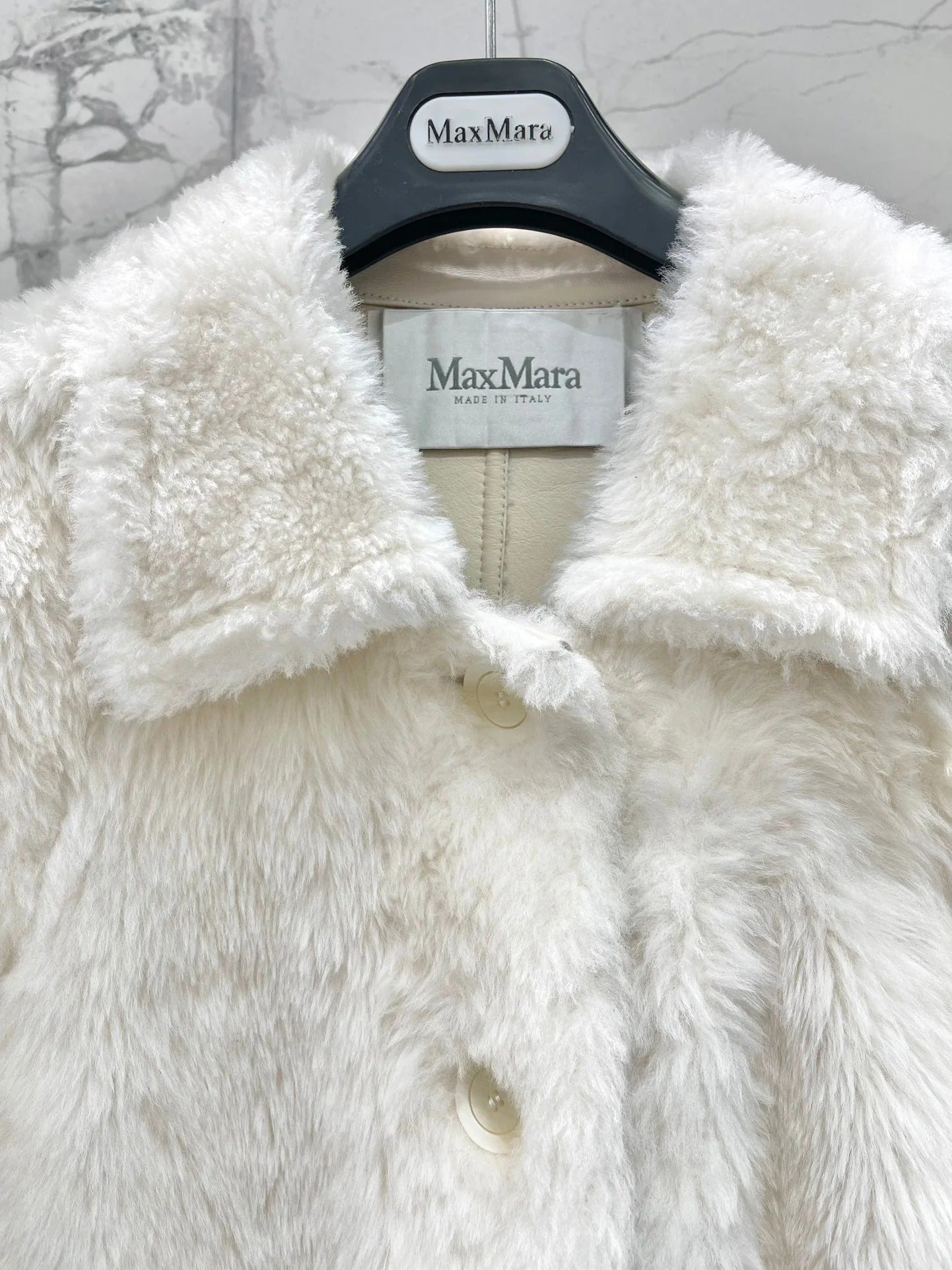 MAX MARA 25S SHEARLING COAT 212