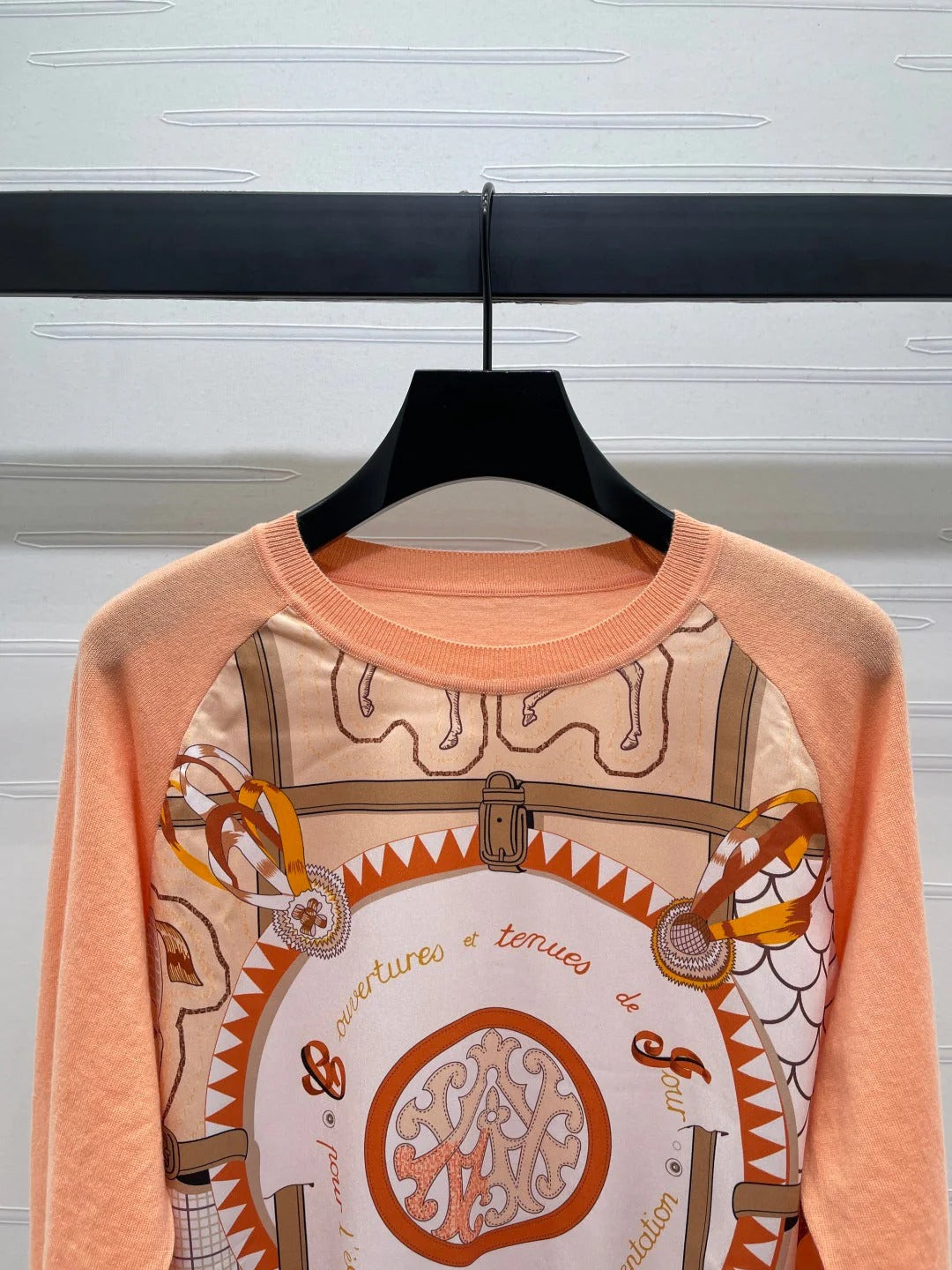 HERMES 25S LONG-SLEEVE CREW-NECK SWEATER 289