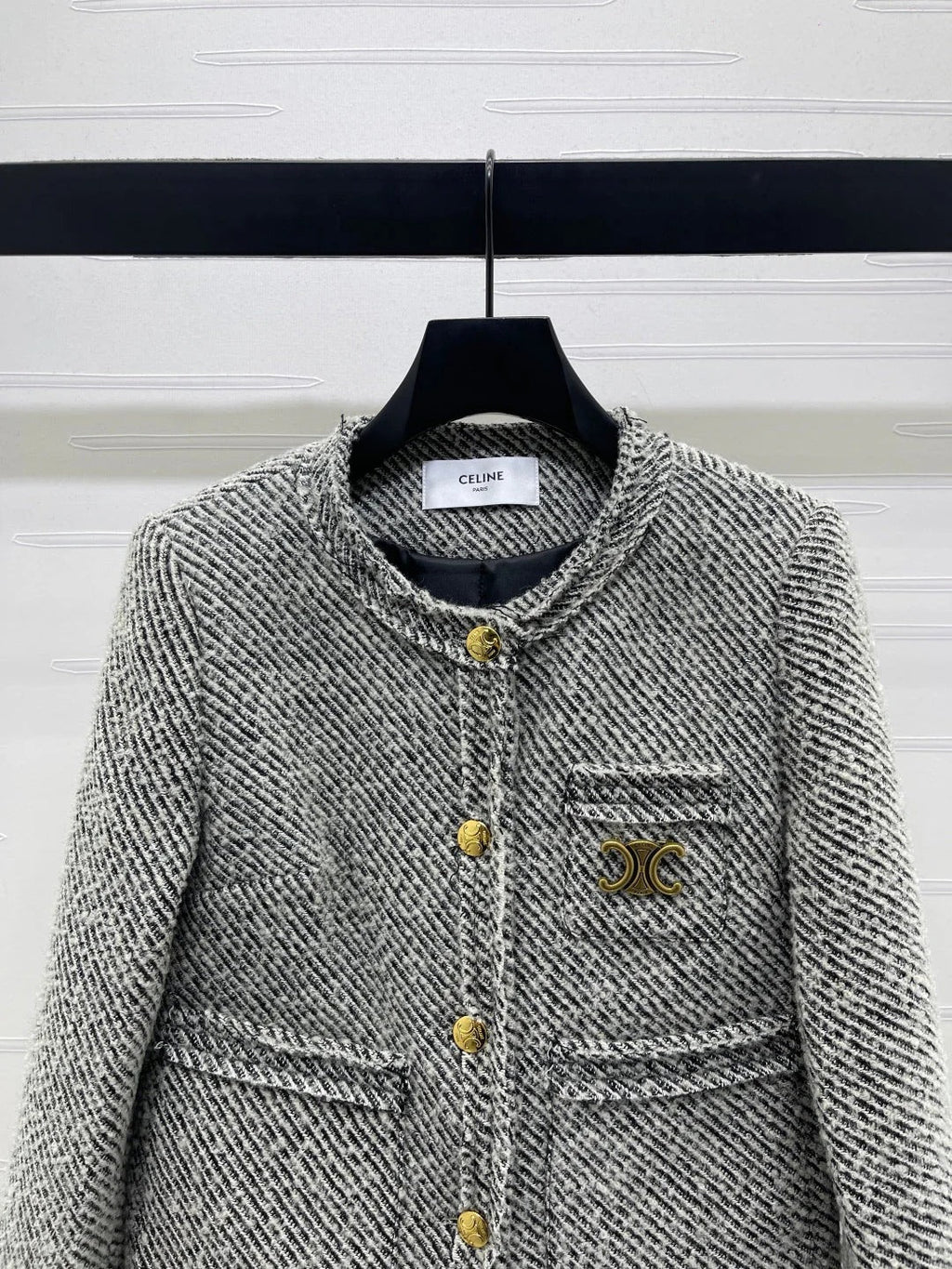 CELINE 25S TWEED JACKET 0033