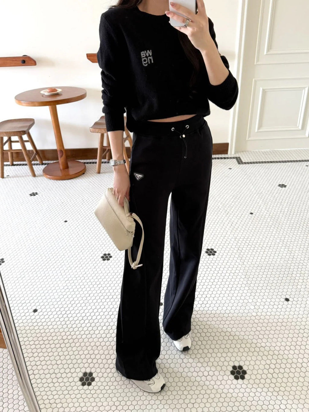 PRADA 25S STRAIGHT-LEG TROUSERS 328