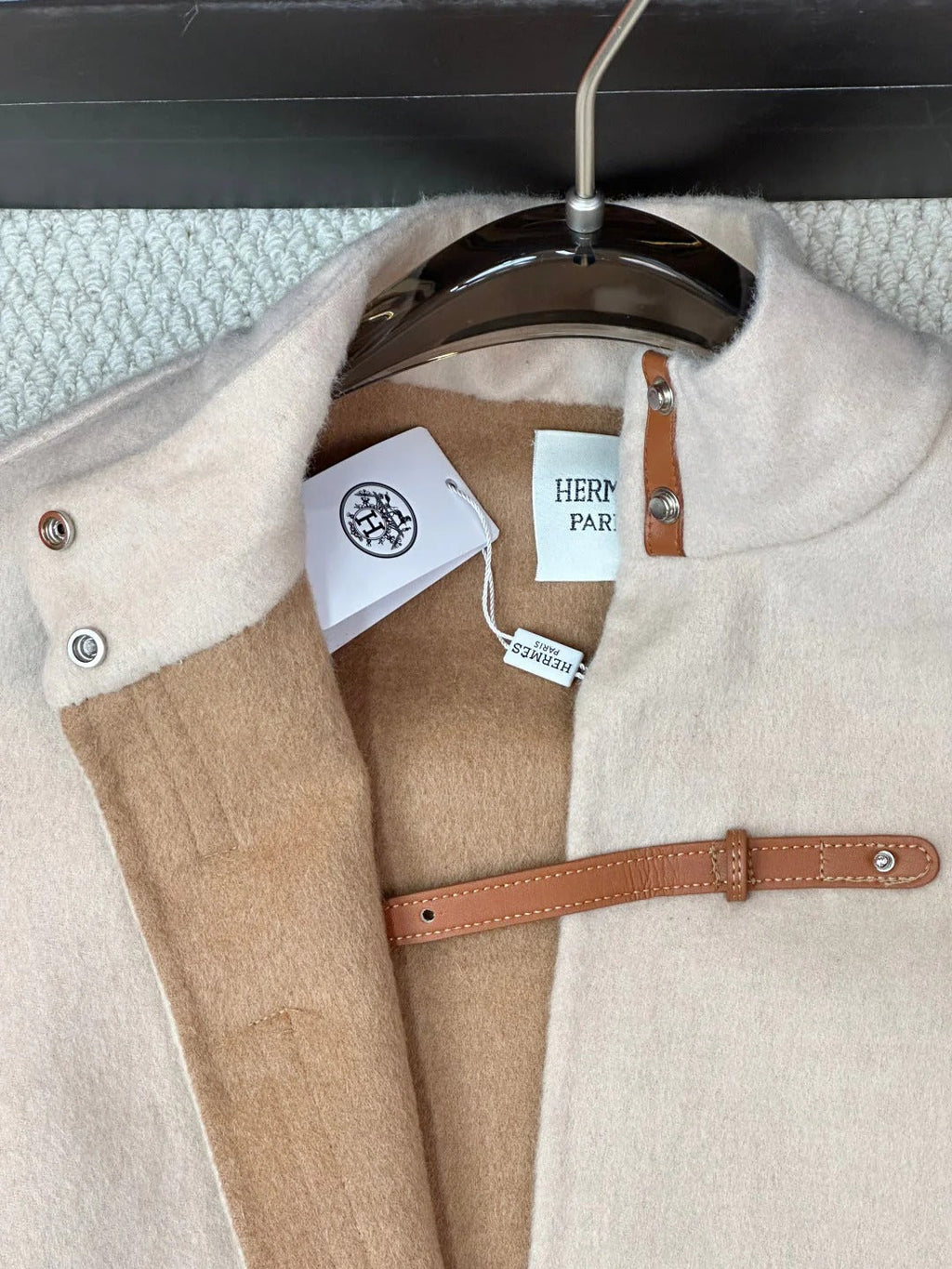 HERMES 25S LUXURY CASHMERE COAT 218