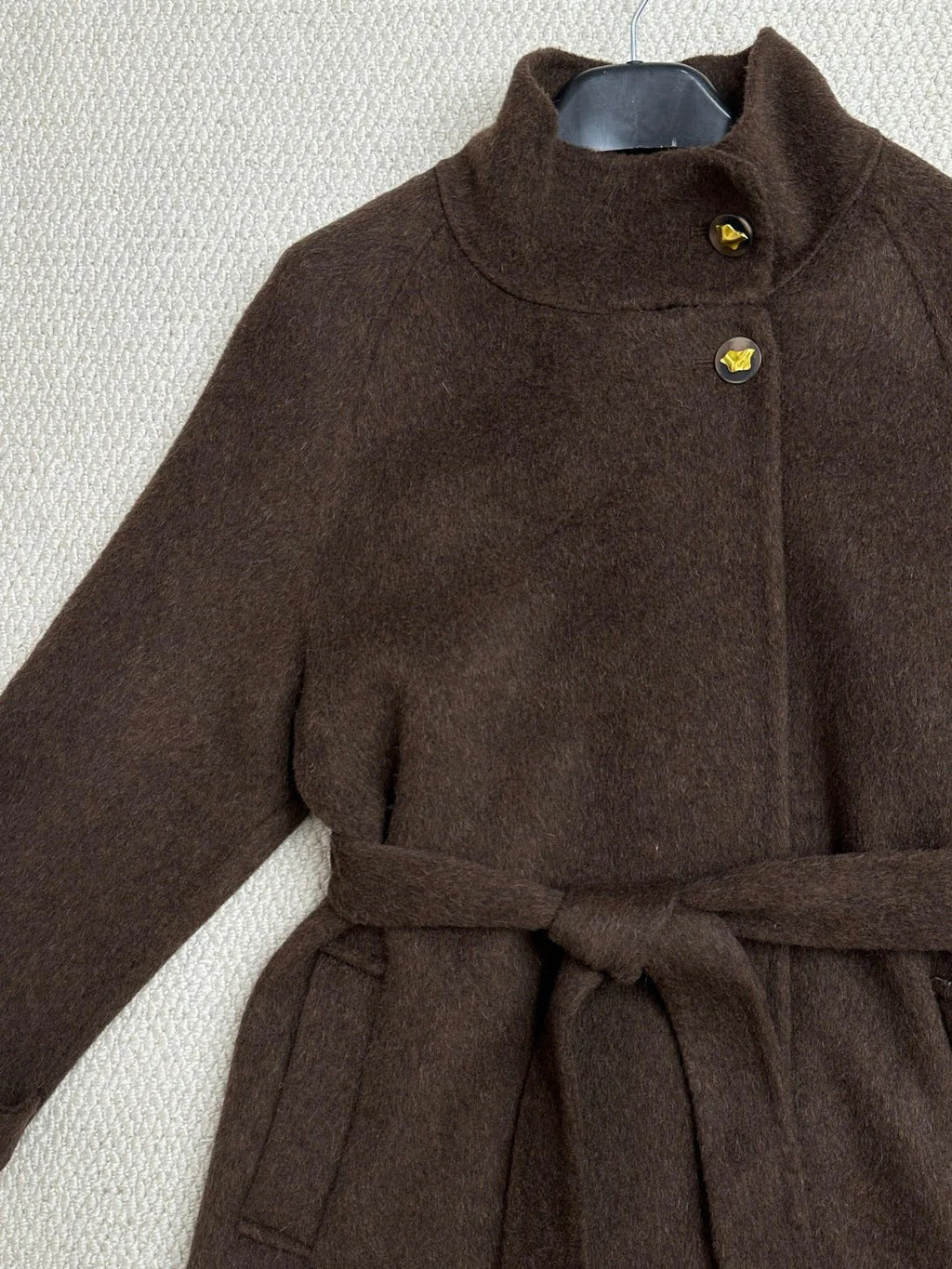 MAX MARA 25S TURTLENECK CASHMERE COAT 130