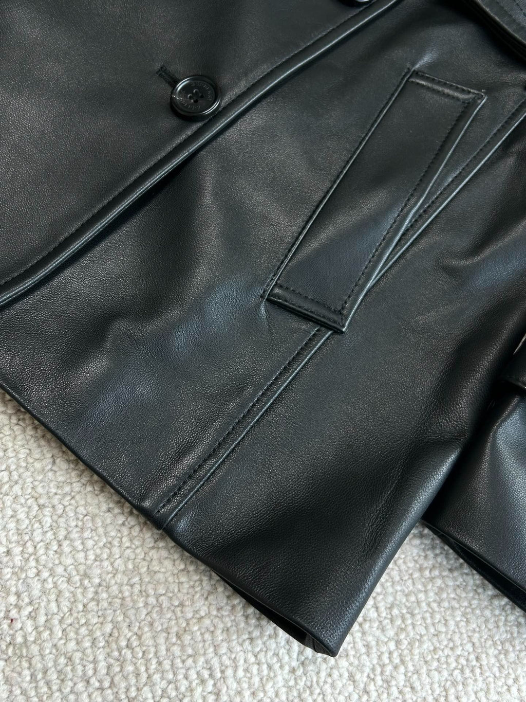 BURBERRY 25S LEATHER JACKET 244