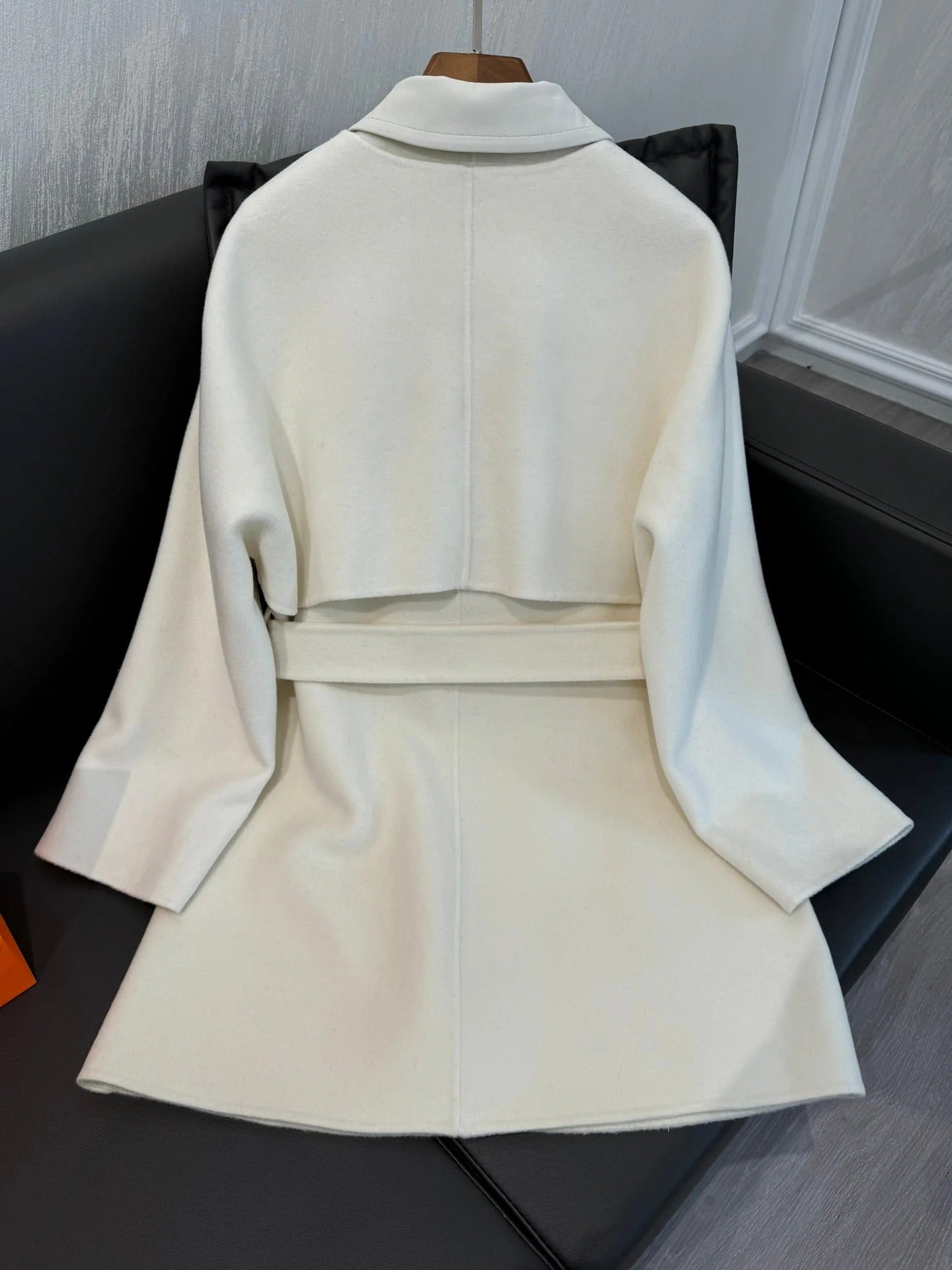 HERMES 25S MID-LENGTH CASHMERE COAT 284