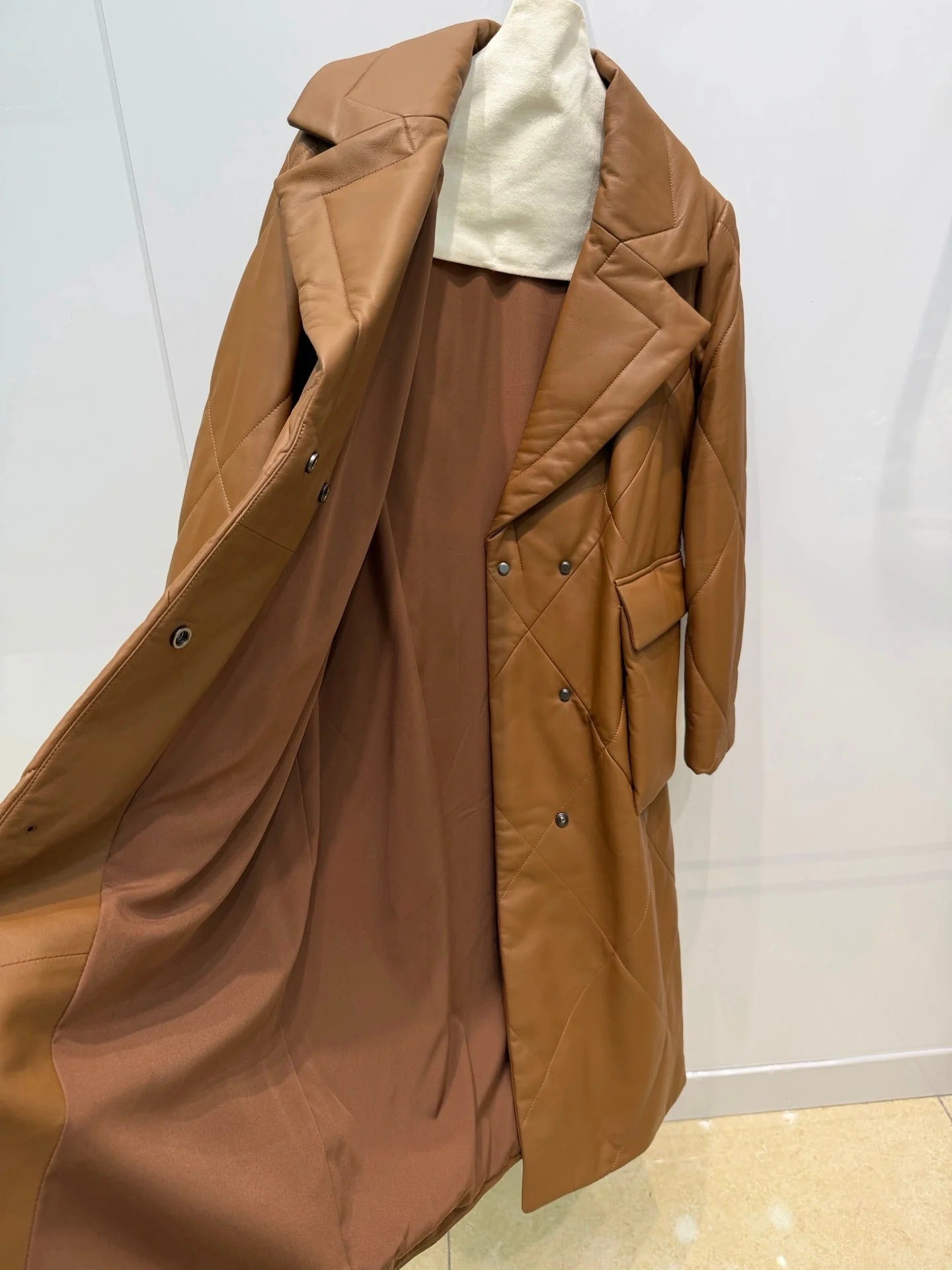 MAX MARA 25S QUILTED LONG COAT 029