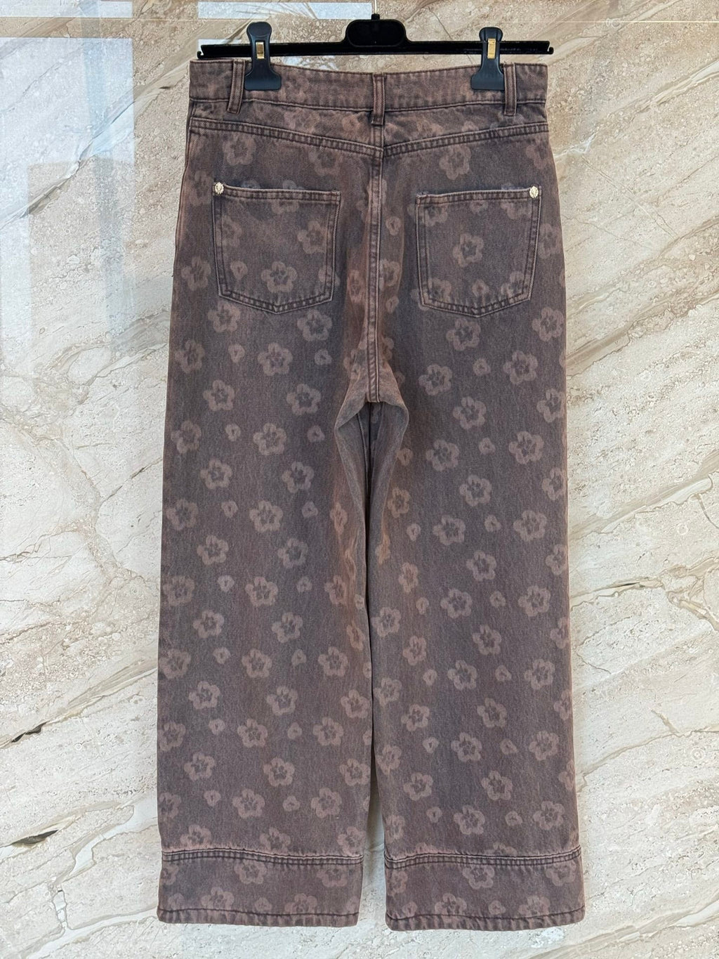 CHANEL 25S RETRO FLORAL JEANS 316