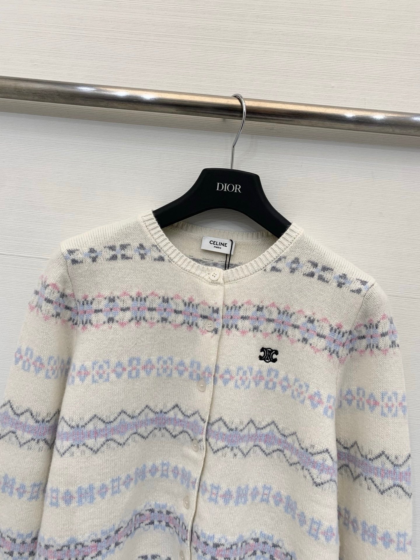 CELINE 25S WOOL CARDIGAN 0071