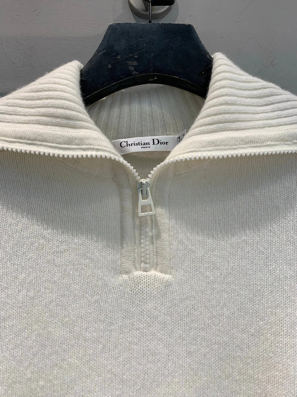DIOR 25S ZIP-UP KNIT SWEATER 568