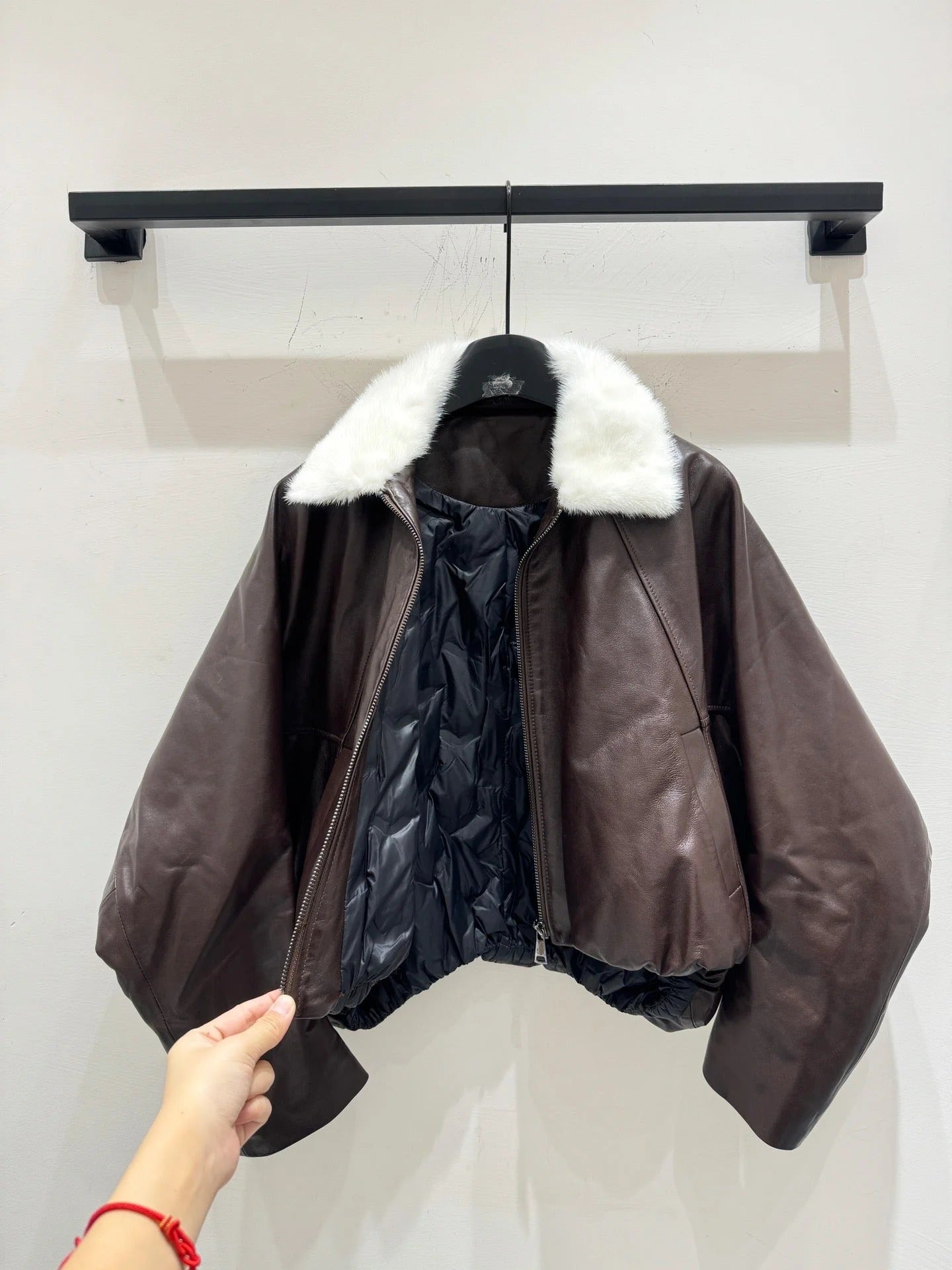 MAX MARA 25S SHORT SHEARLING COAT 169