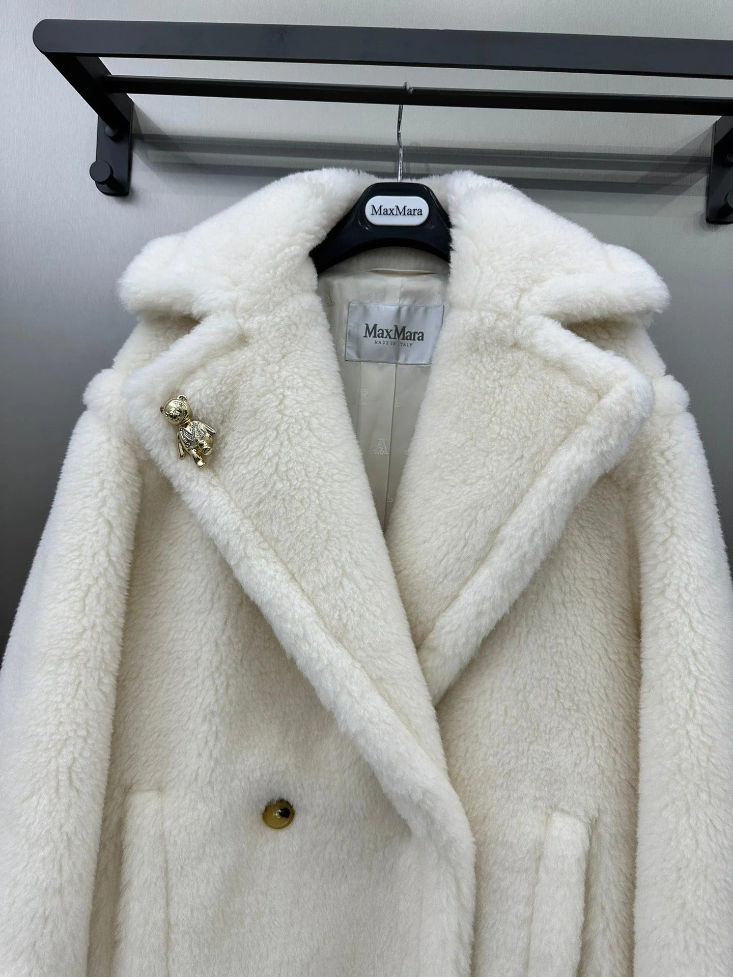 MAX MARA 25S TEDDY SHORT JACKET 071