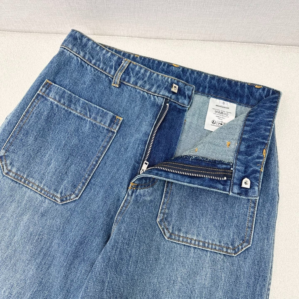 DIOR 25S WIDE-LEG JEANS 496