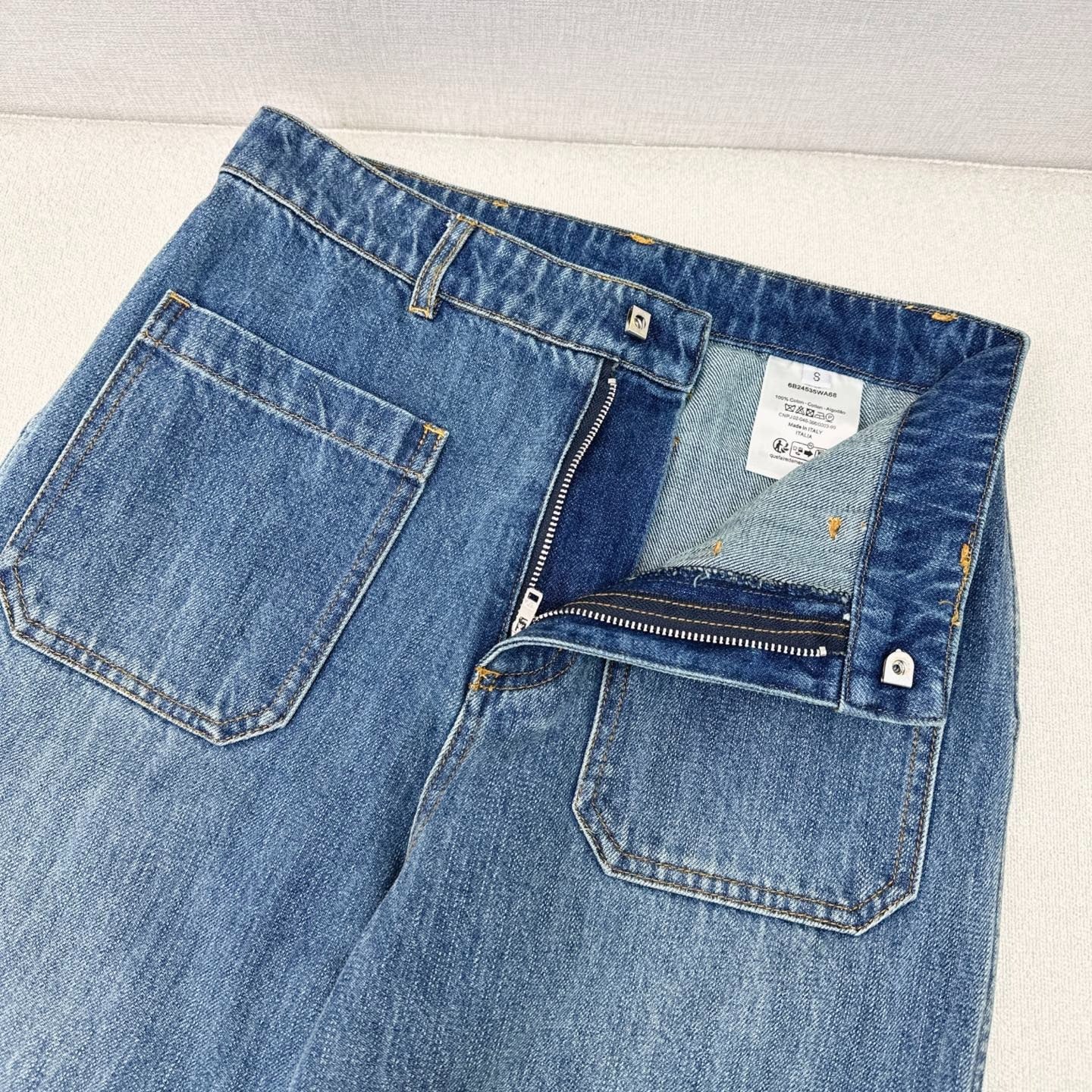 DIOR 25S WIDE-LEG JEANS 496