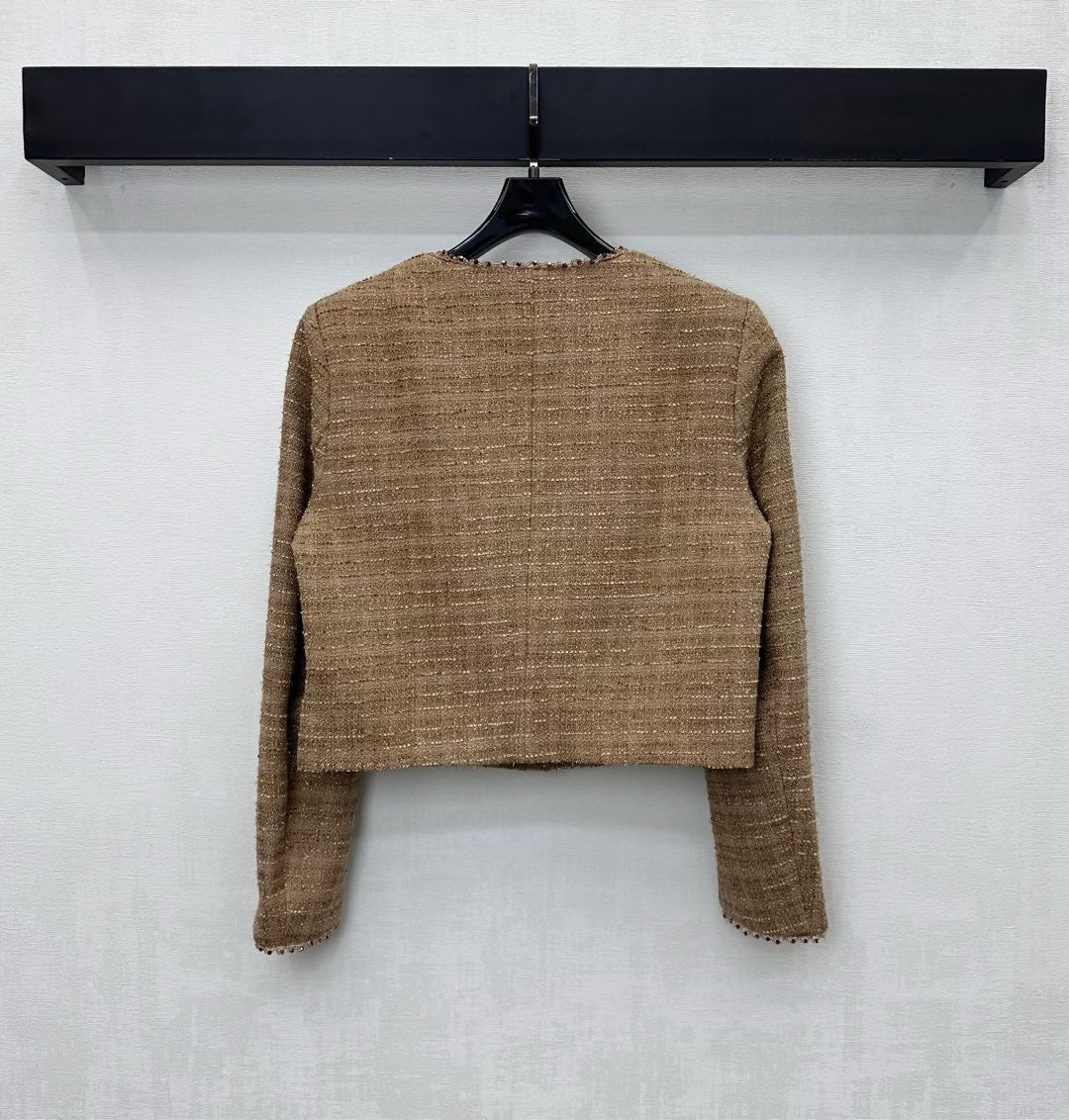 CHANEL 25S BEADED TWEED DRESS SET 307