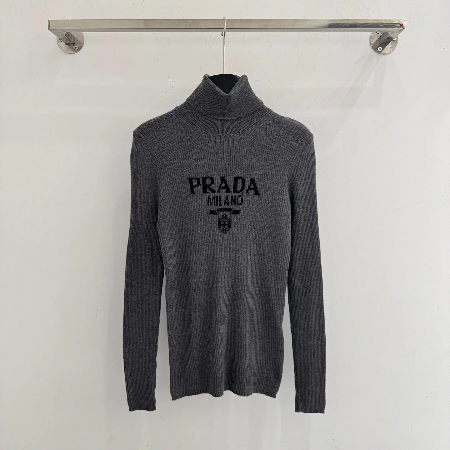 PRADA 25S SLIM-FIT KNITTED TURTLENECK SWEATER 299