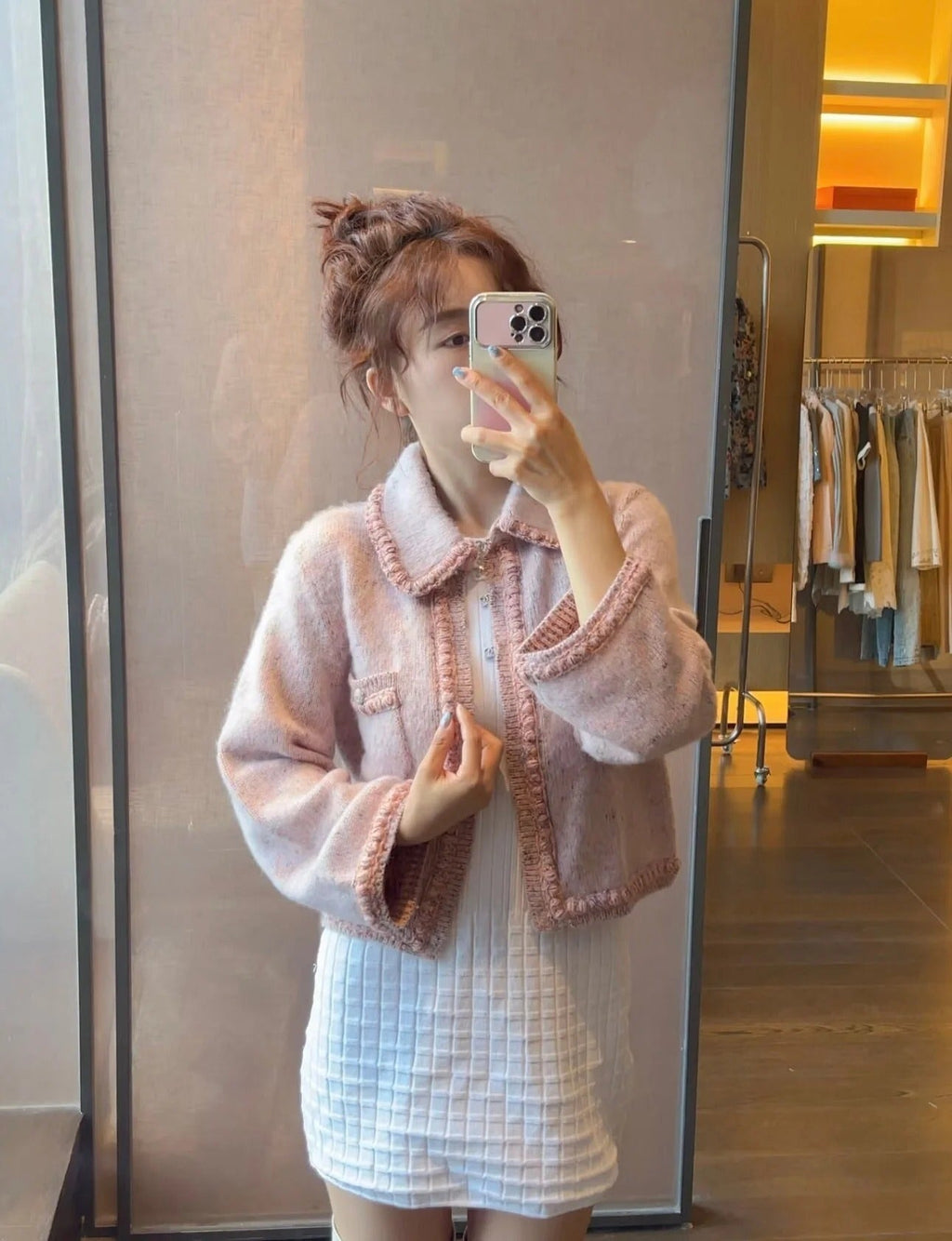 CHANEL 25S KNIT CARDIGAN 324