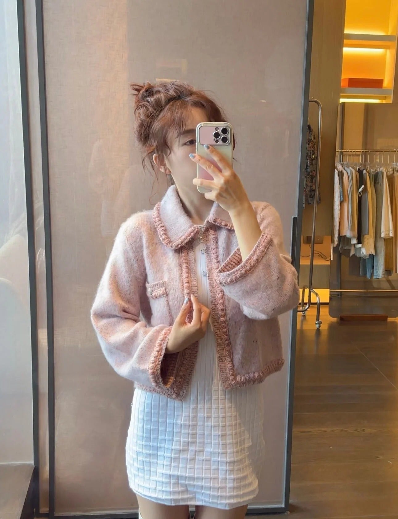 CHANEL 25S KNIT CARDIGAN 324