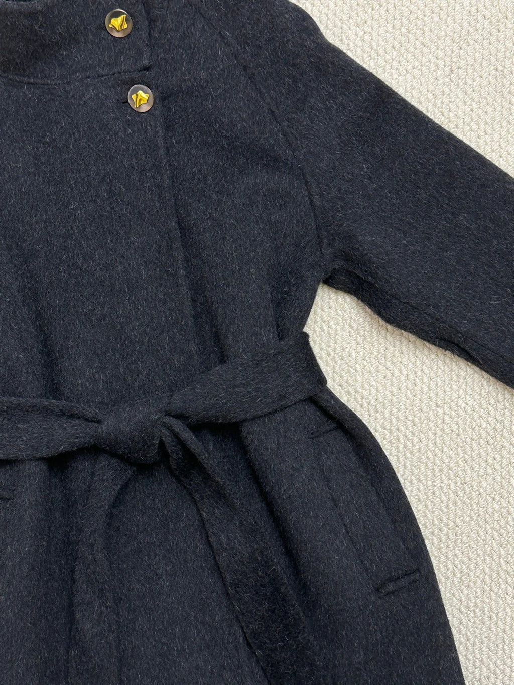 MAX MARA 25S TURTLENECK CASHMERE COAT 131