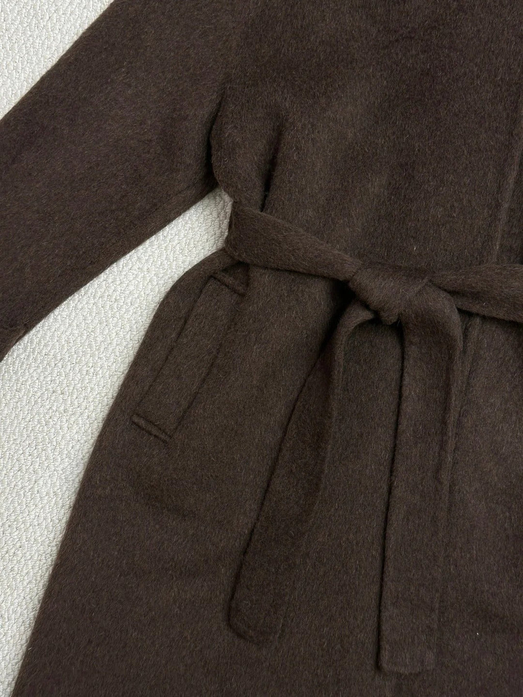 MAX MARA 25S TURTLENECK CASHMERE COAT 130
