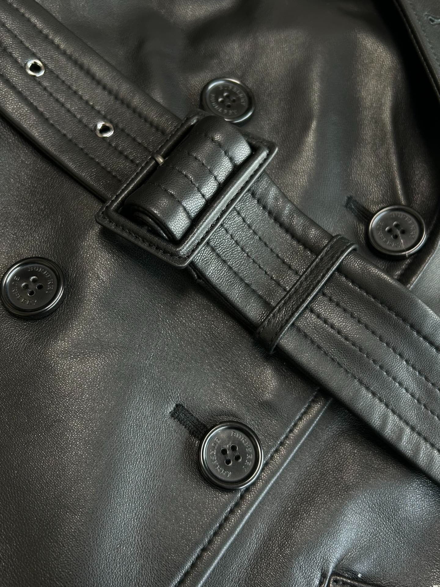 BURBERRY 25S LEATHER JACKET 244