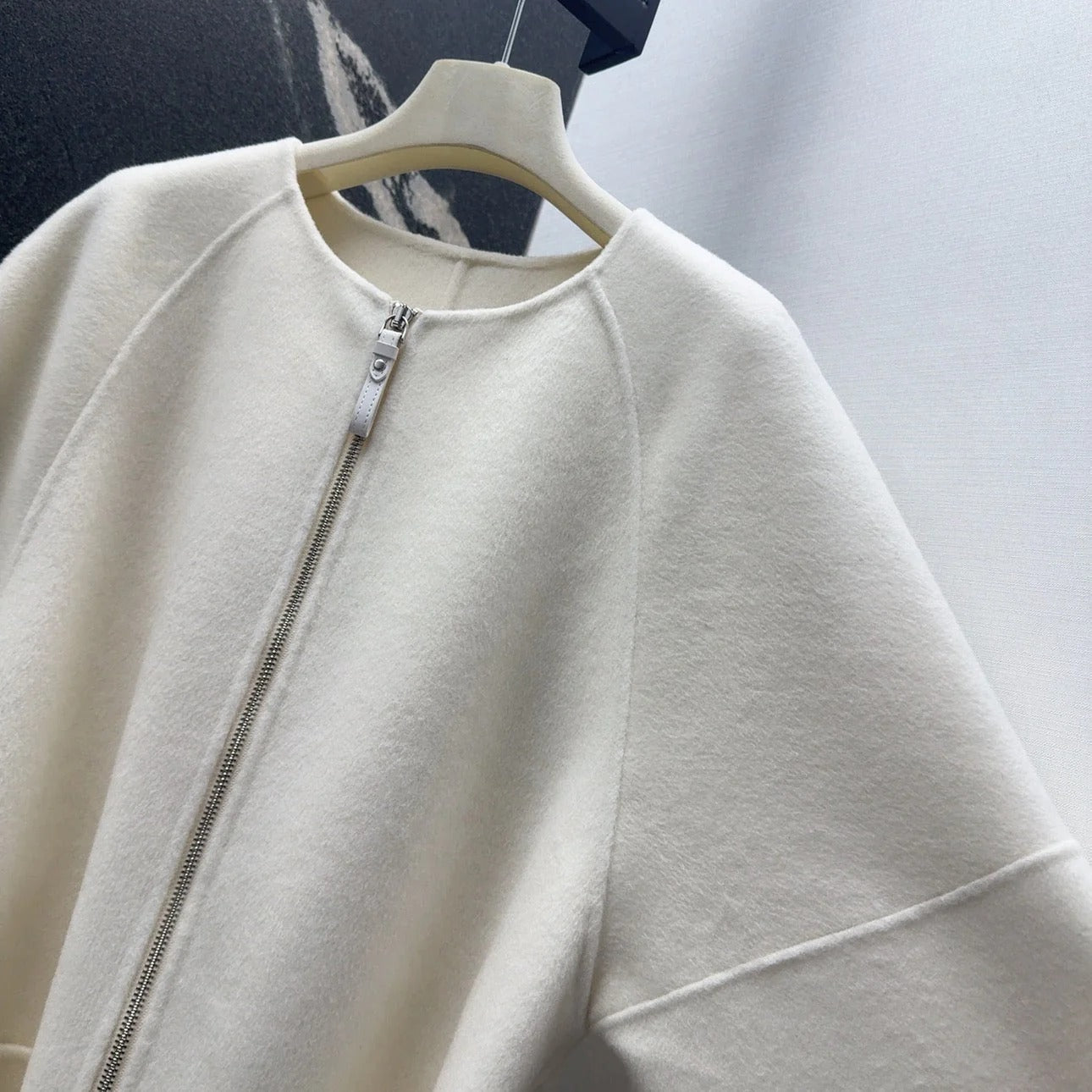 HERMES 25S LONG KNITTED COAT 214