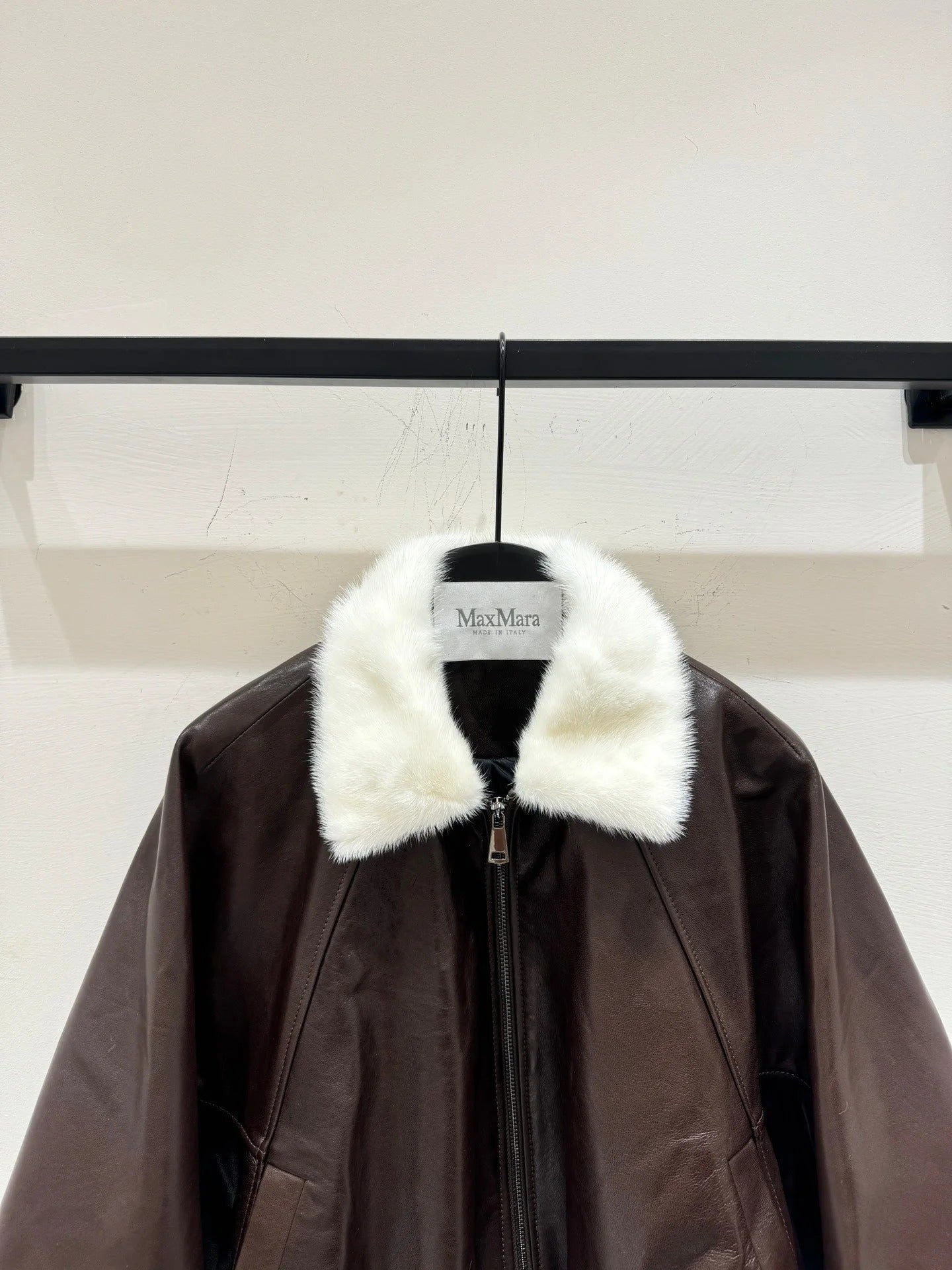 MAX MARA 25S SHORT SHEARLING COAT 169