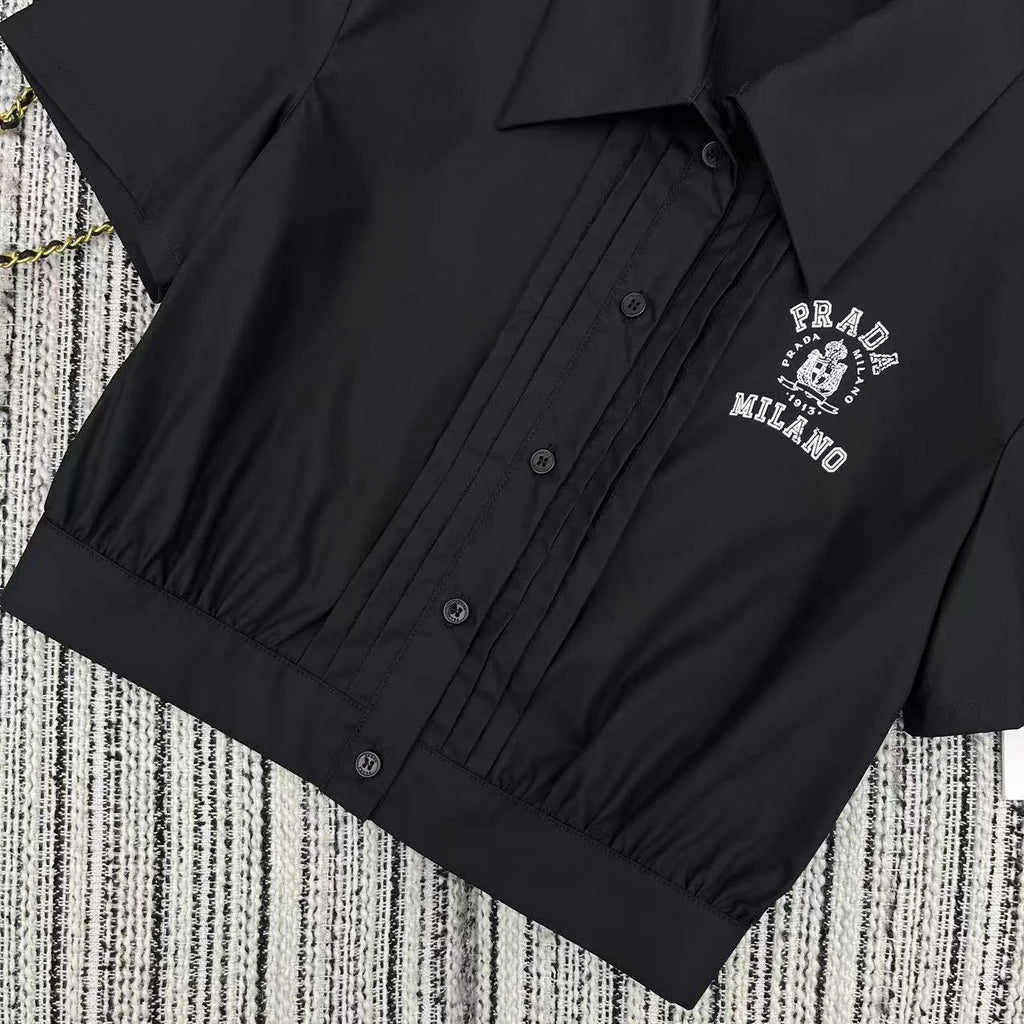 PRADA 25S SHORT-SLEEVE SHIRT 344