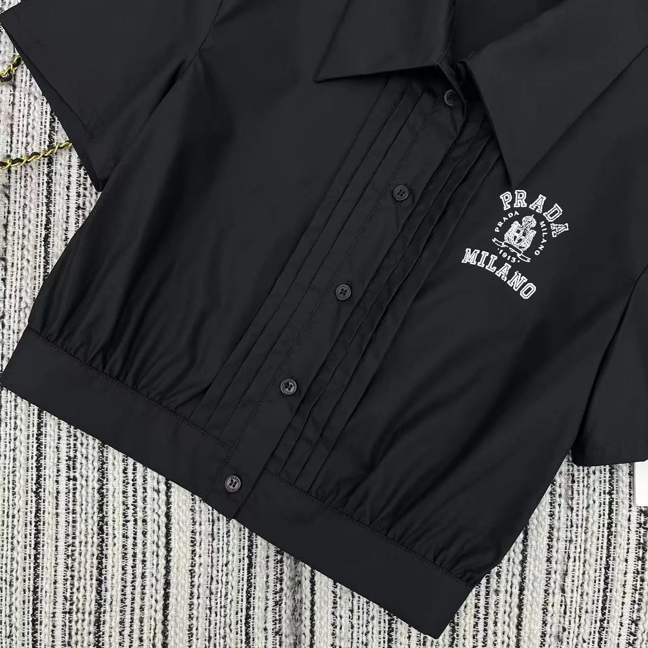 PRADA 25S SHORT-SLEEVE SHIRT 344