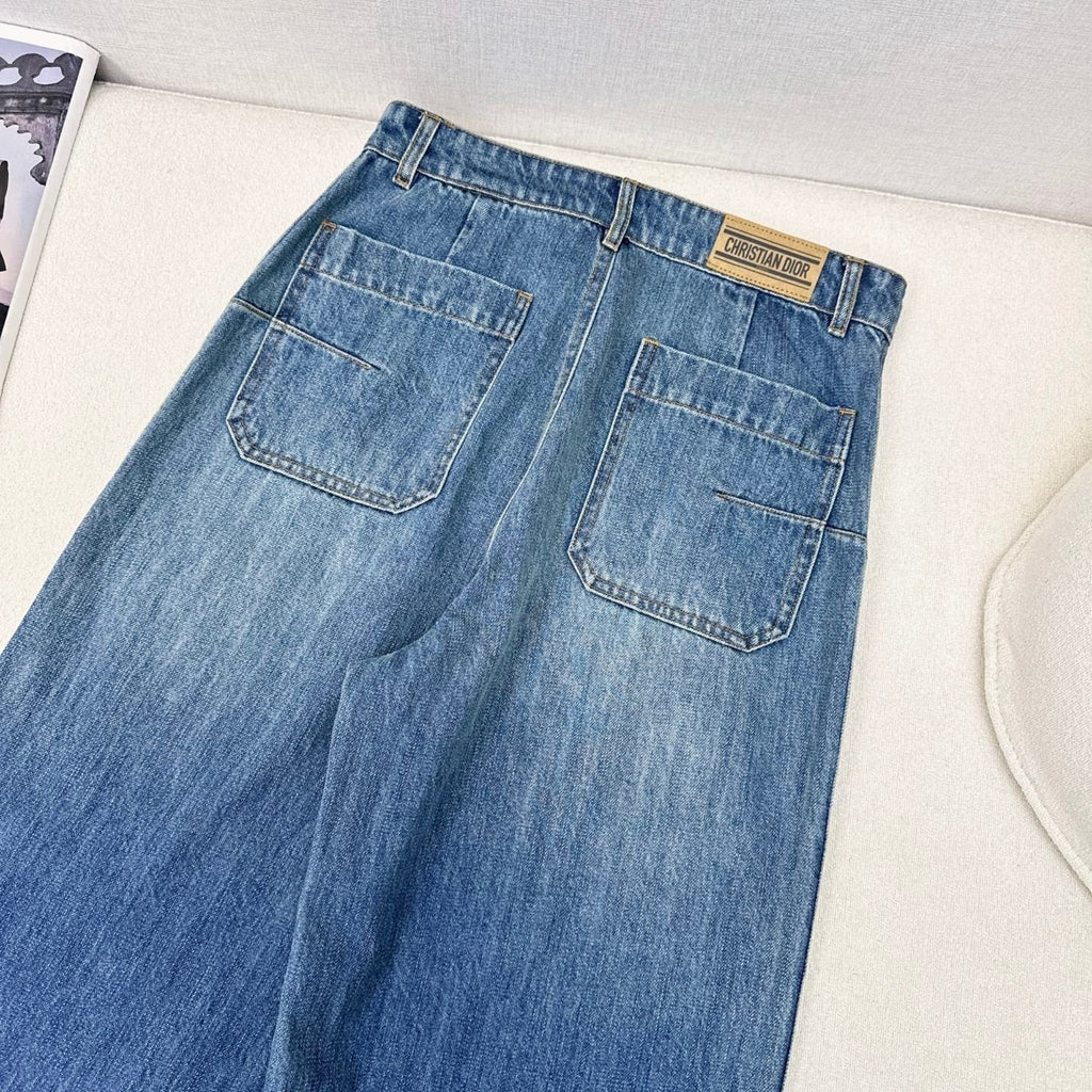 DIOR 25S WIDE-LEG JEANS 496