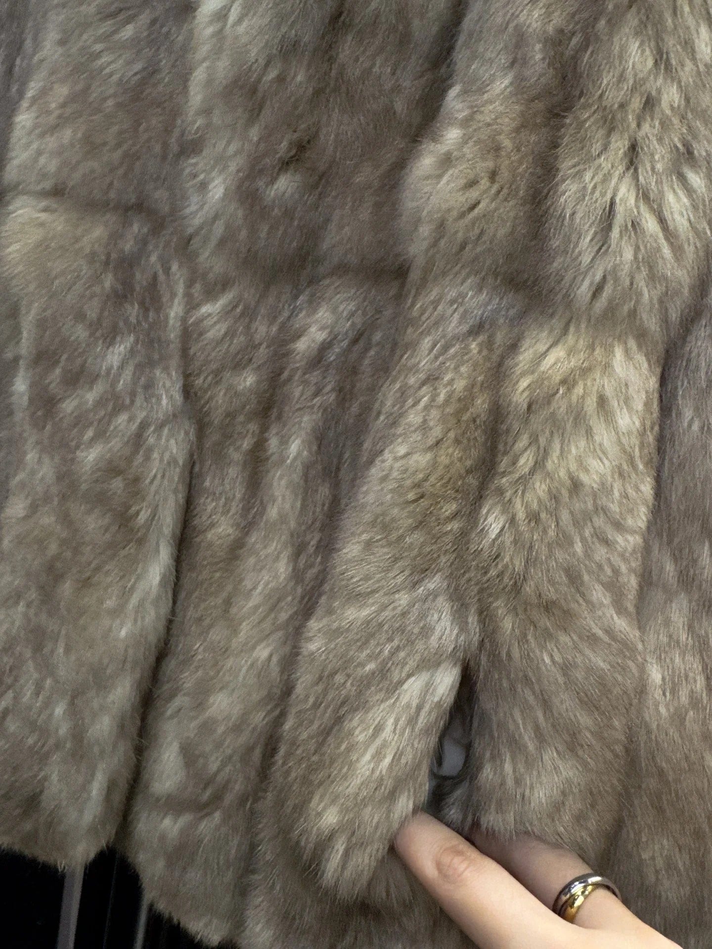 CELINE 25S RABBIT FUR COAT 0035