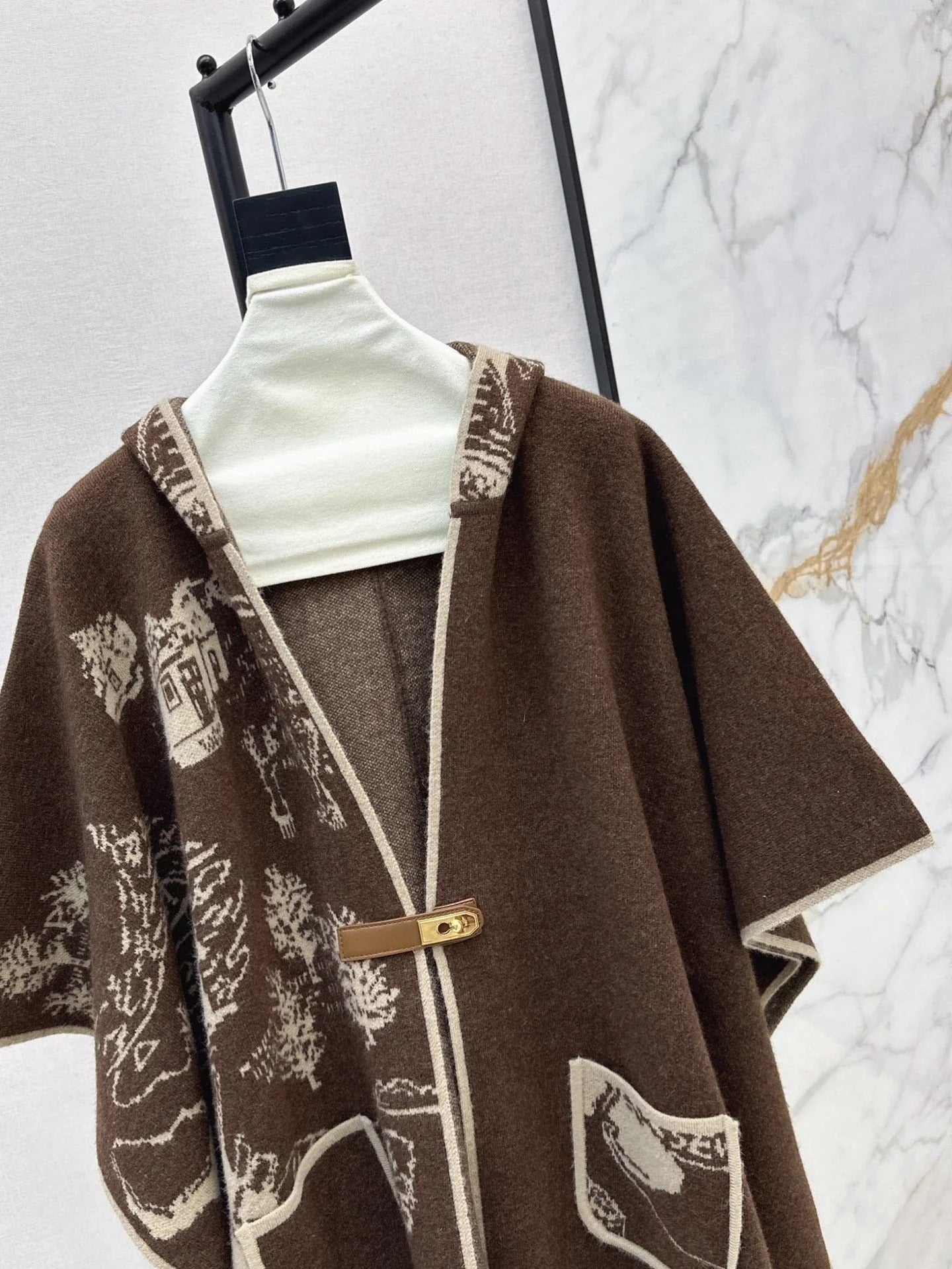 BURBERRY 25S PLAID KNIT JACKET 0044