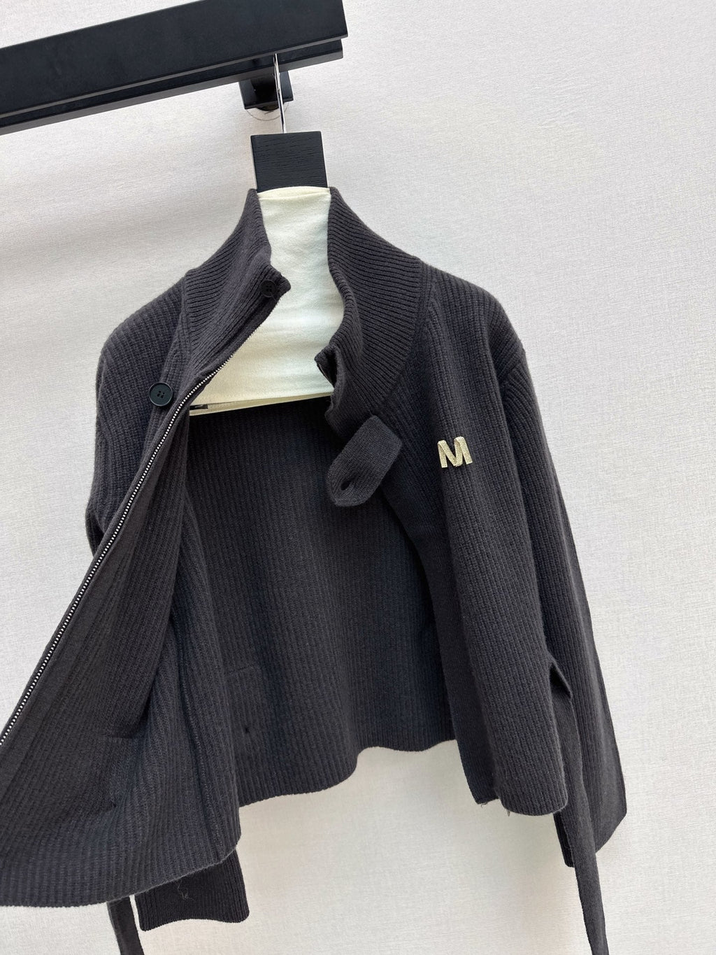 MAX MARA 25S STAND COLLAR CARDIGAN COAT 036