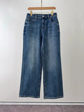 MAX MARA 25S STRAIGHT-LEG JEANS WITH SHEEPSKIN LINING 060