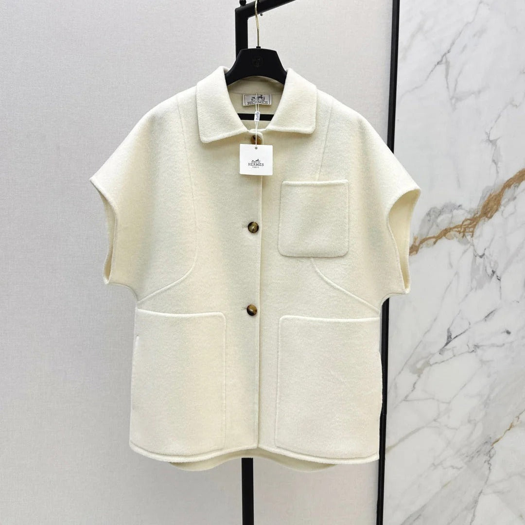 HERMES 25S PREMIUM REVERSIBLE KNIT VEST 278