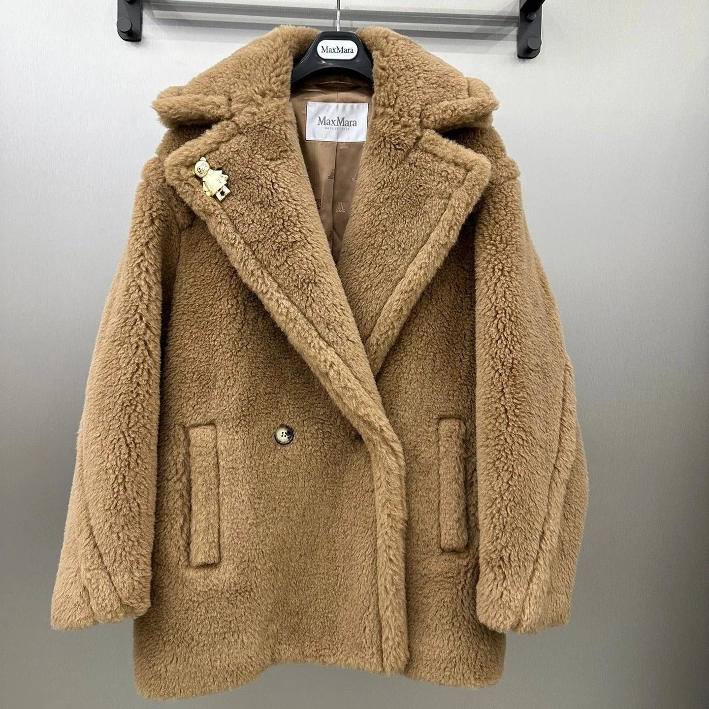 MAX MARA 25S TEDDY SHORT JACKET 072