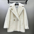 MAX MARA 25S TEDDY SHORT JACKET 071