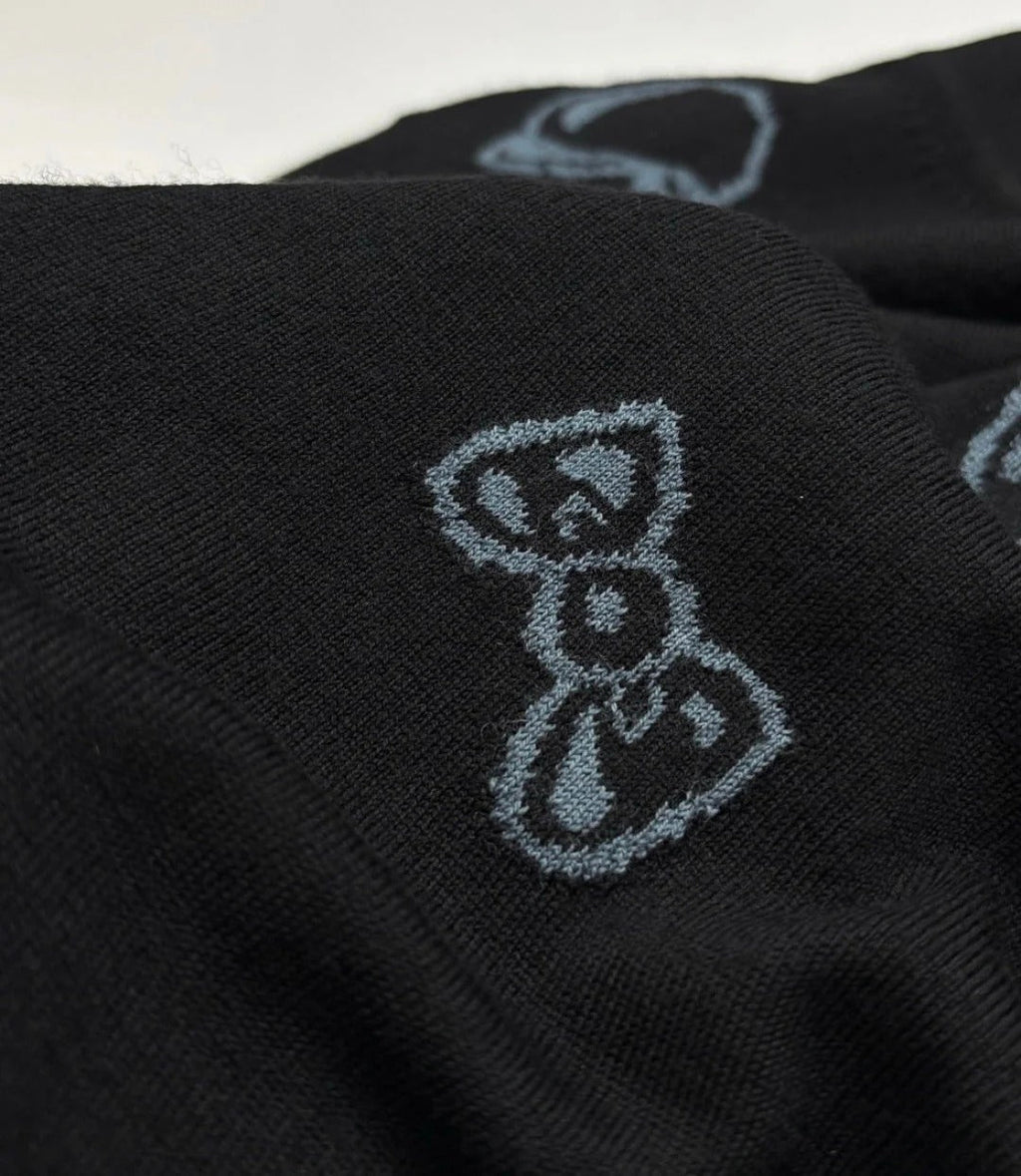 HERMES 25S WOOL-LINED SWEATER 185