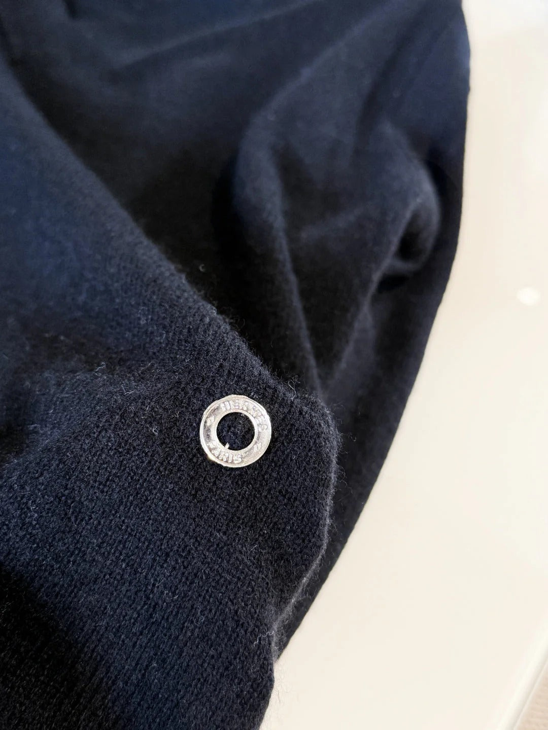 HERMES 25S V-NECK PULLOVER SWEATER 307