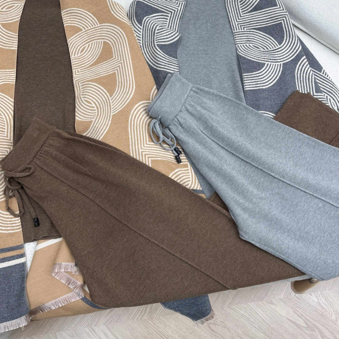 HERMES 25S THREE-PIECE KNIT SET