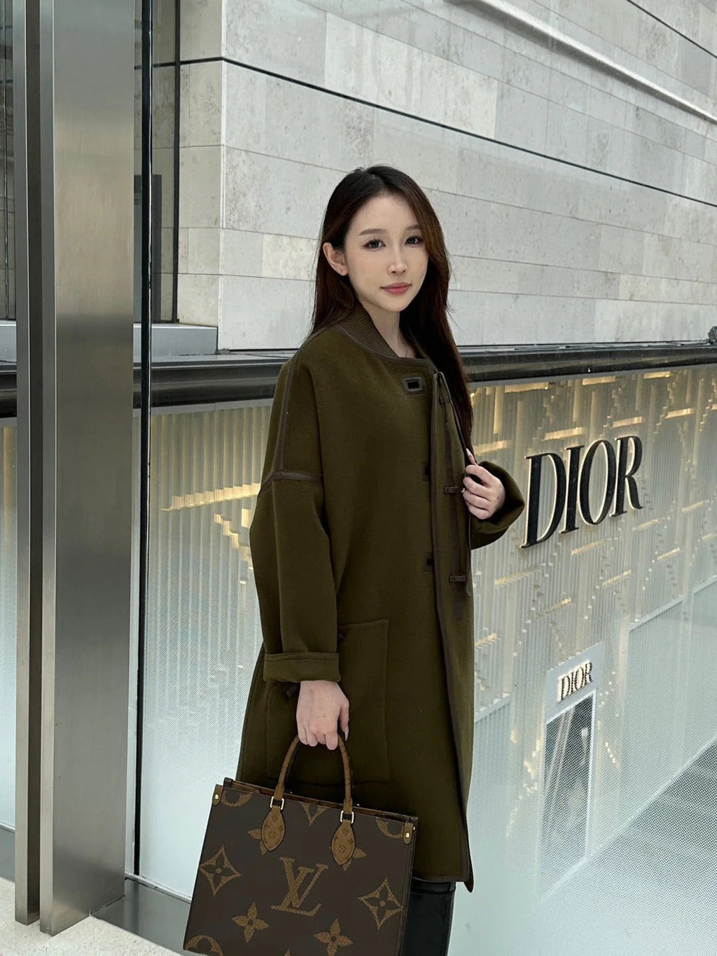 HERMES 25S REVERSIBLE LONG COAT 239