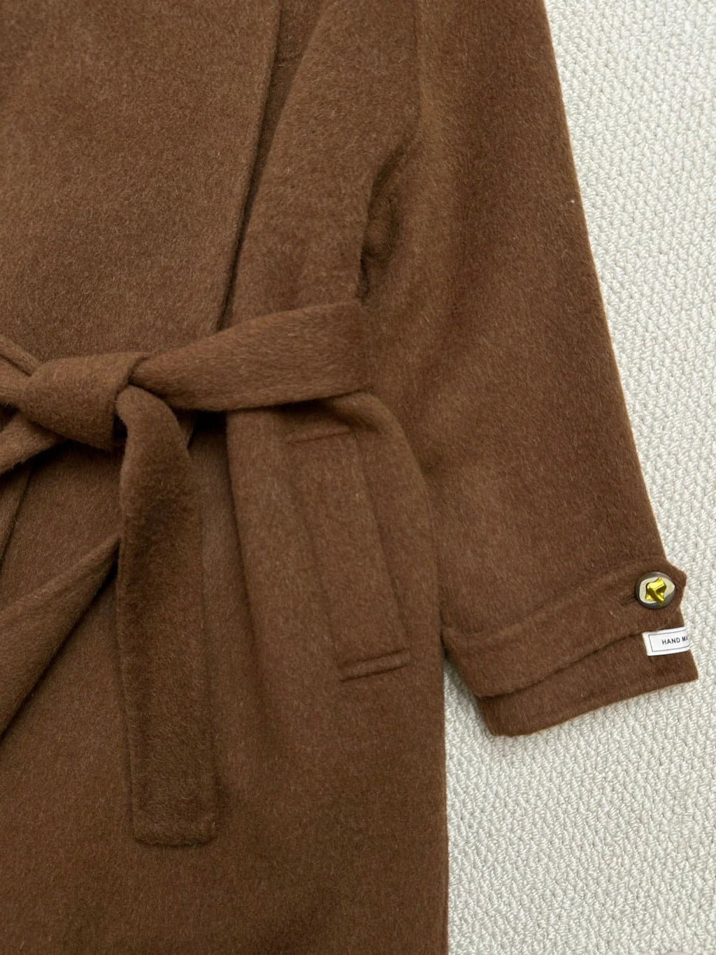 MAX MARA 25S TURTLENECK CASHMERE COAT 132