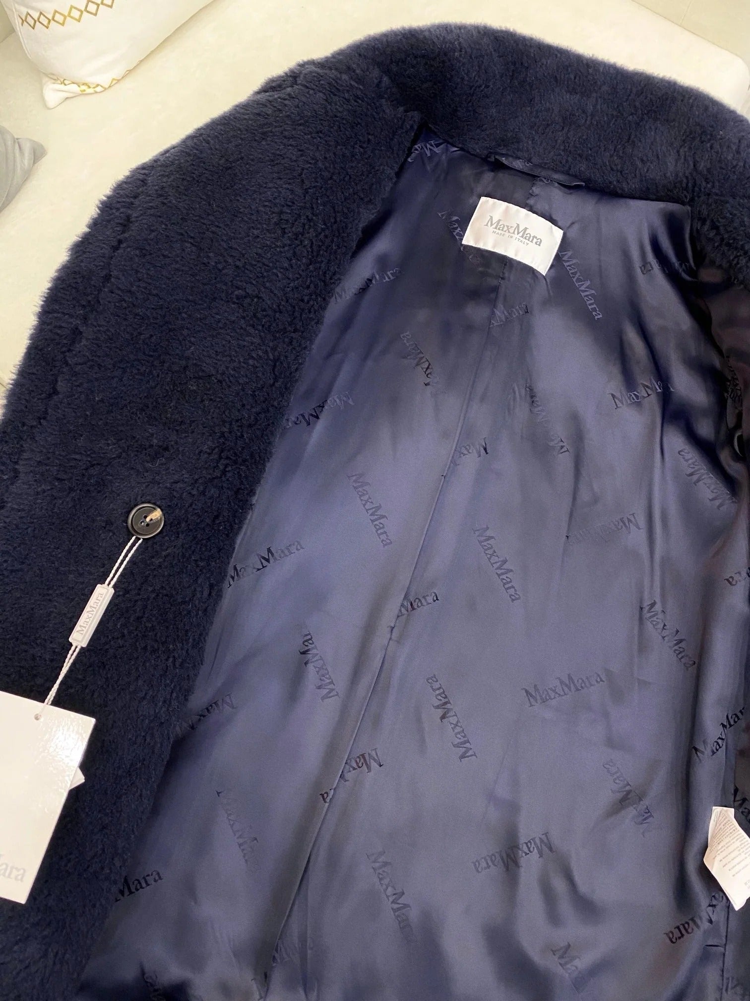 MAX MARA 25S TEDDY SHORT JACKET 075