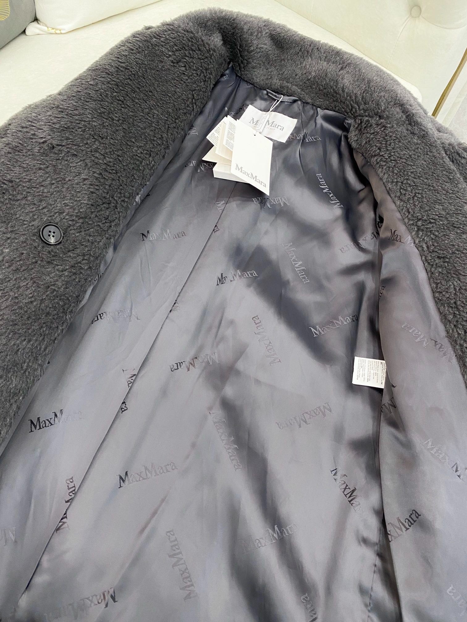 MAX MARA 25S TEDDY SHORT JACKET 076