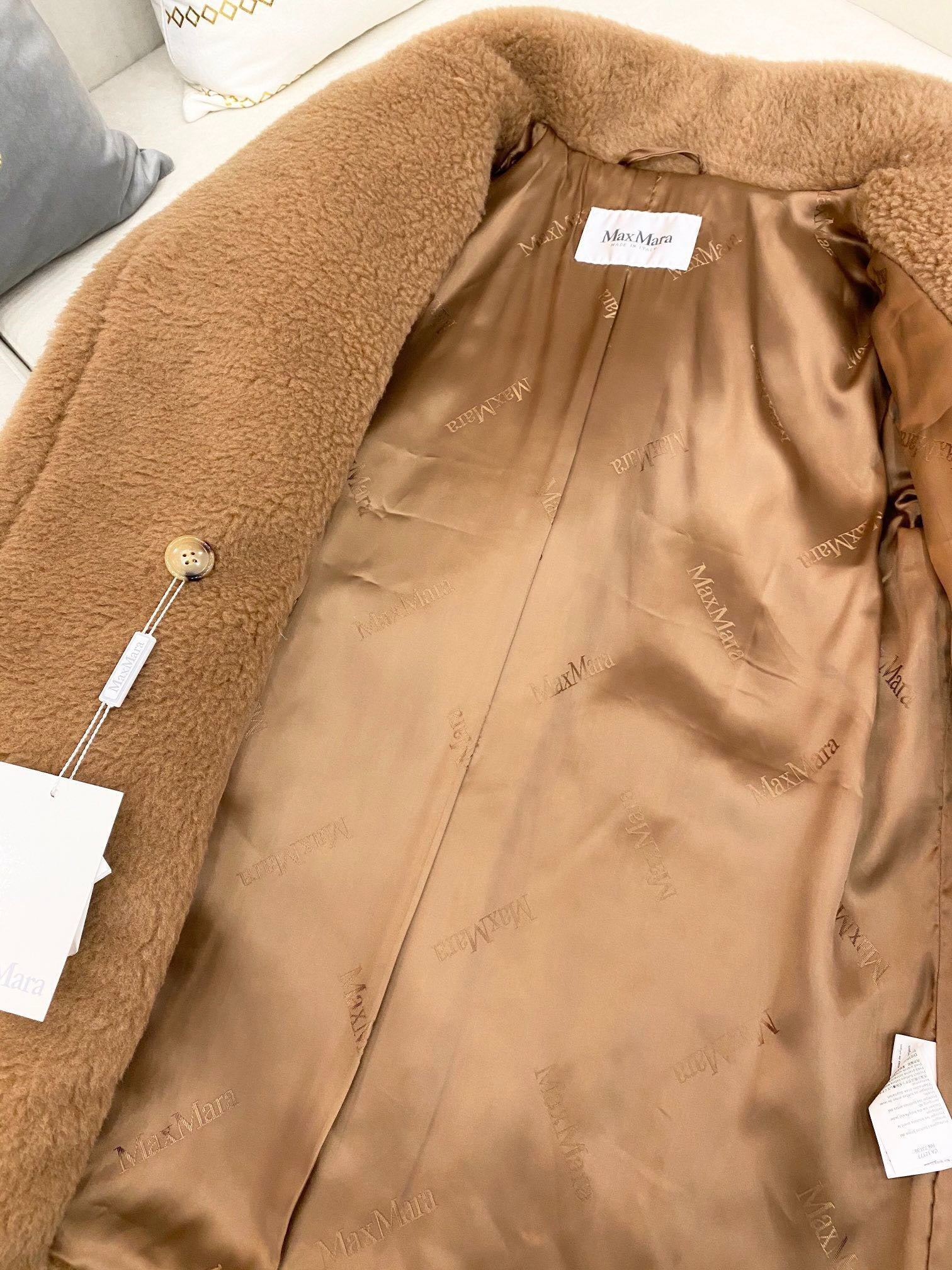 MAX MARA 25S TEDDY SHORT JACKET 077