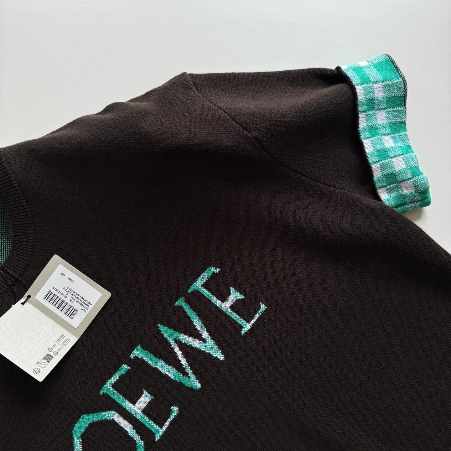 LOEWE SHORT-SLEEVE KNIT TOP STYLE 246