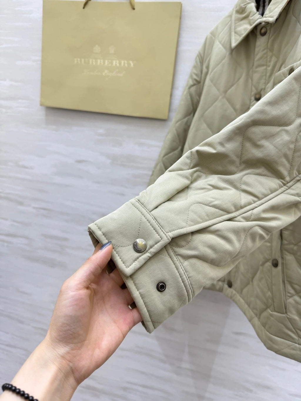 BURBERRY 25S NOTCHED-COLLAR JACKET 248